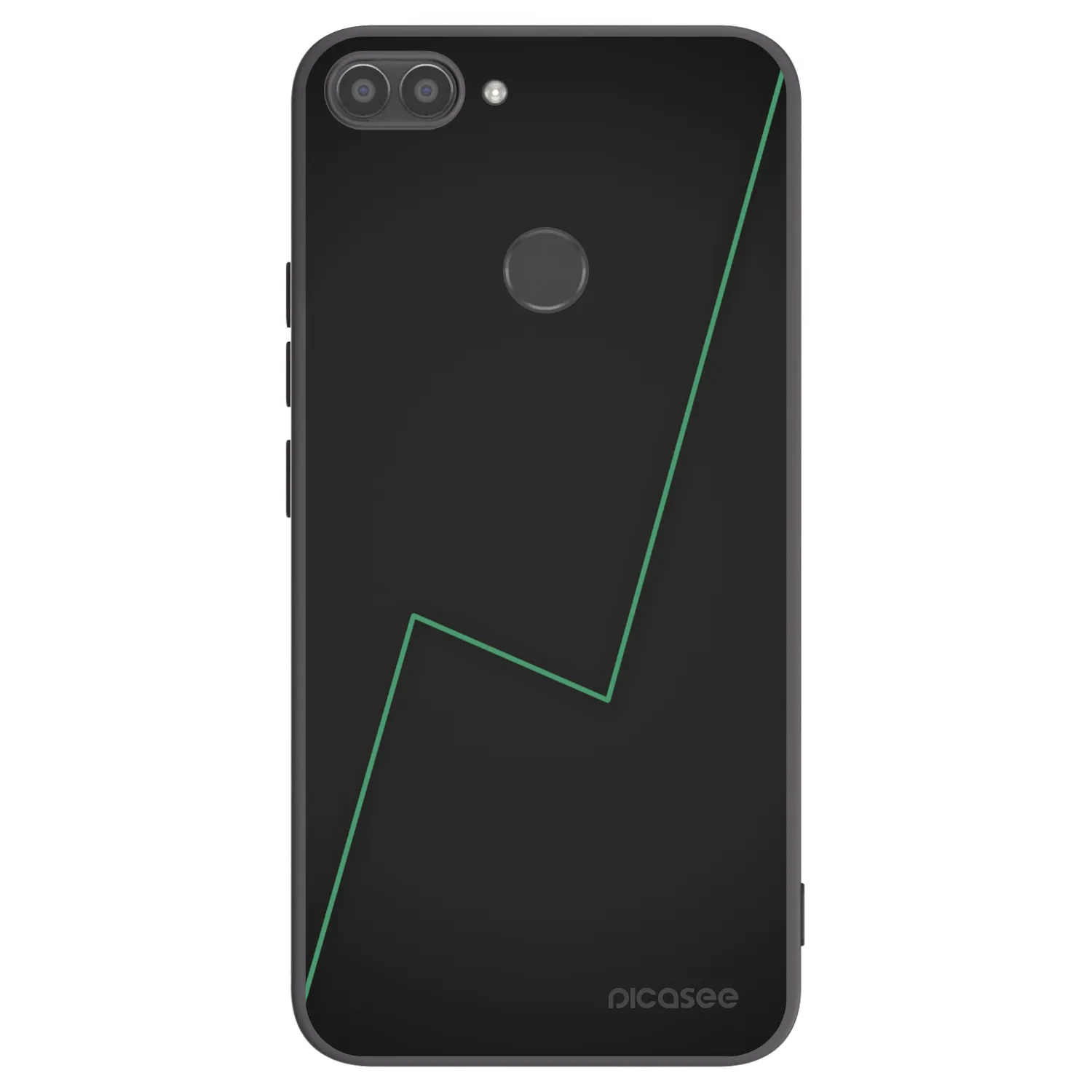 Picasee fekete szilikon tok az alábbi mobiltelefonokra Huawei P Smart - Consistency