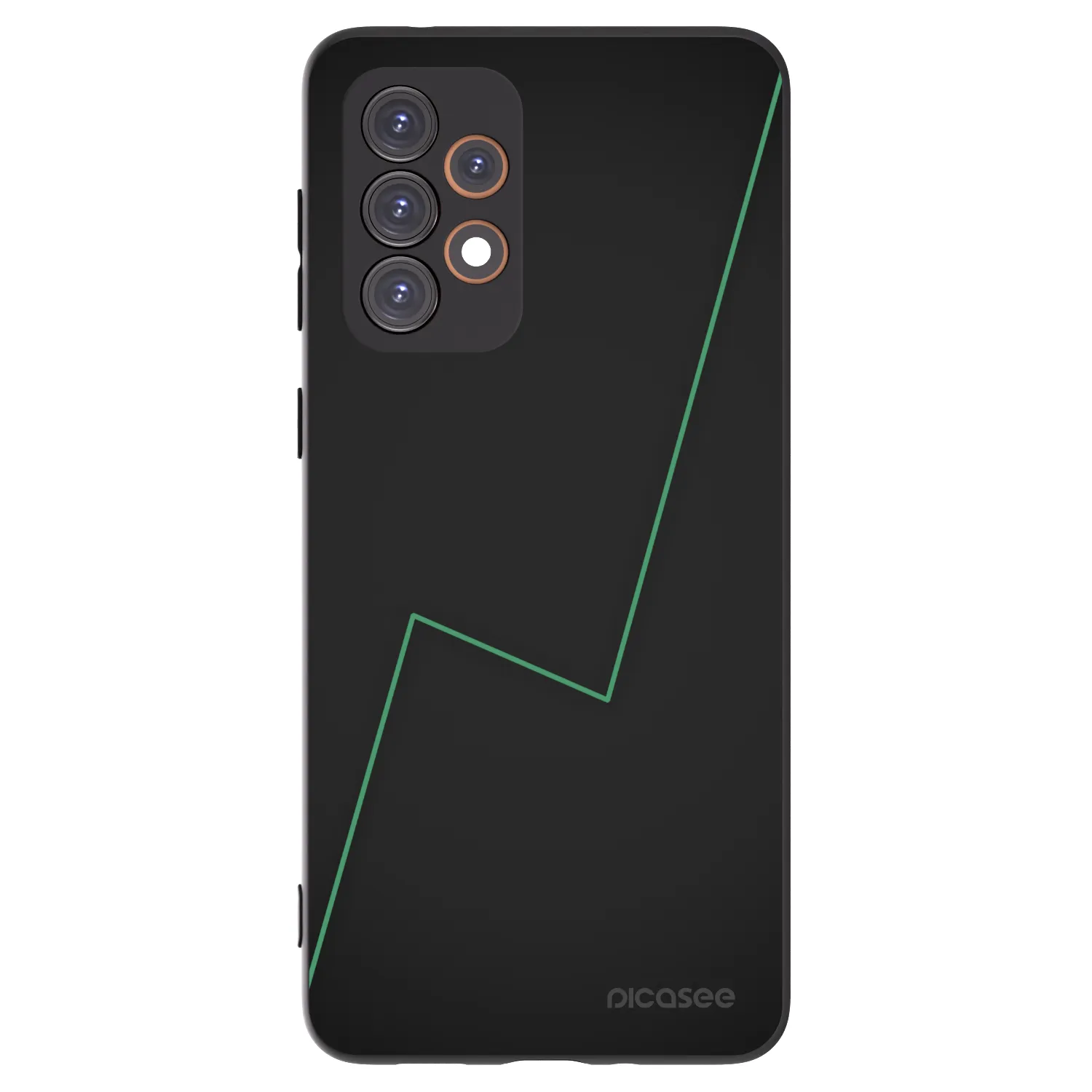Picasee fekete szilikon tok az alábbi mobiltelefonokra Samsung Galaxy A33 5G A336 - Consistency