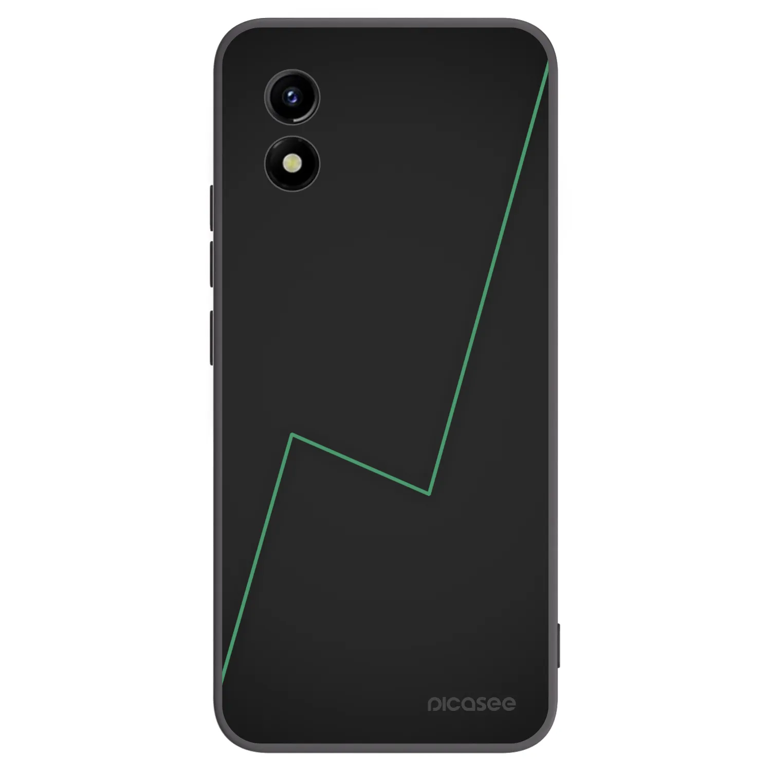Picasee fekete szilikon tok az alábbi mobiltelefonokra Vivo Y01 - Consistency