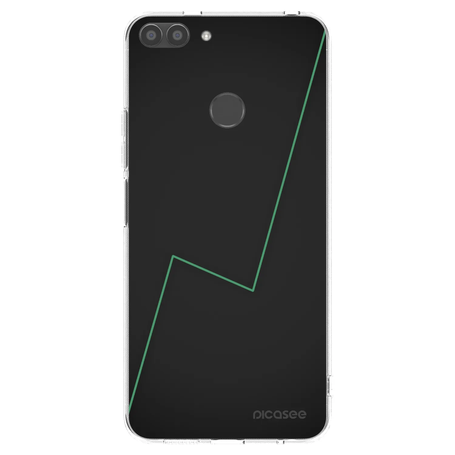 Picasee átlátszó szilikon tok az alábbi mobiltelefonokra Huawei P Smart - Consistency