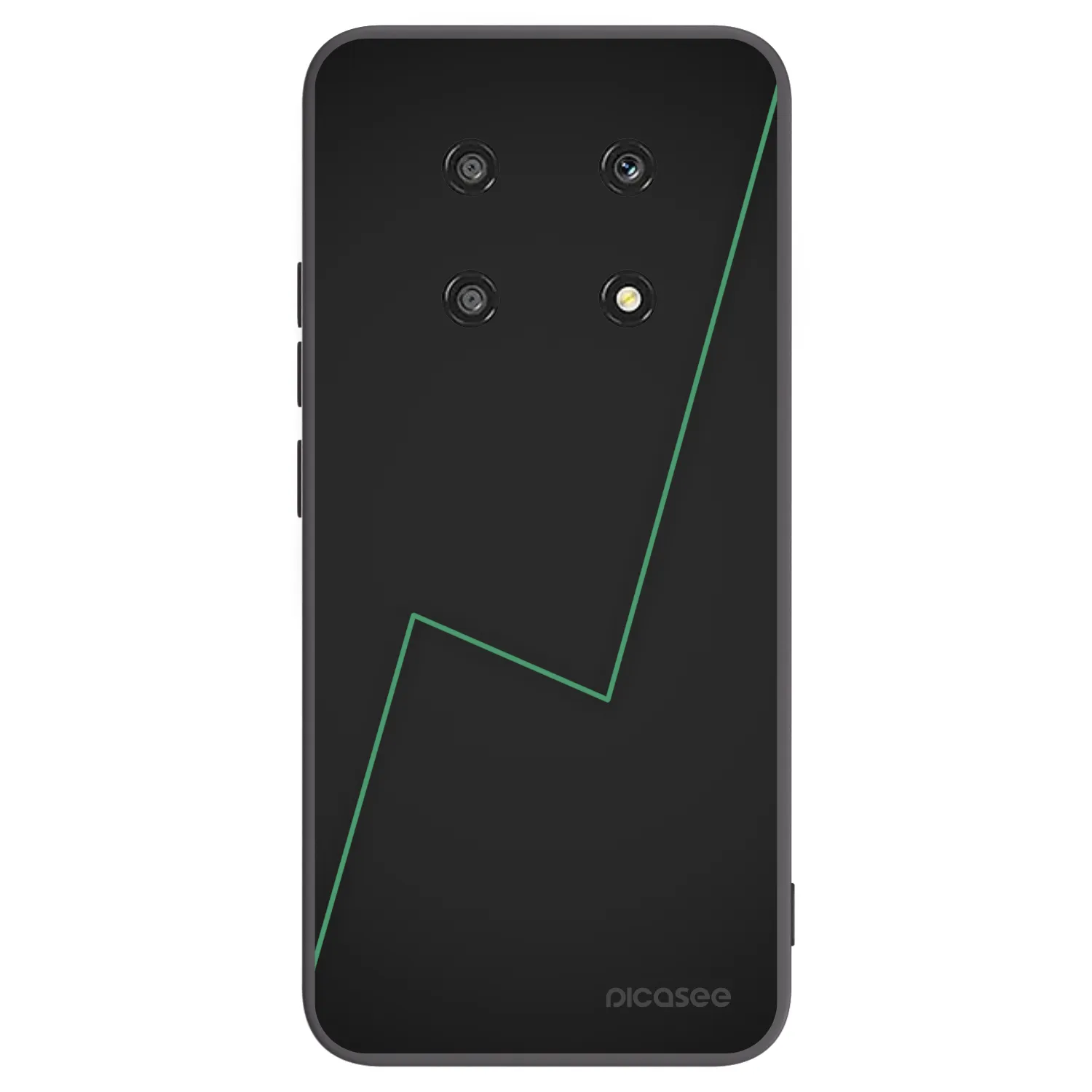 Picasee fekete szilikon tok az alábbi mobiltelefonokra Honor Magic4 Lite 5G - Consistency