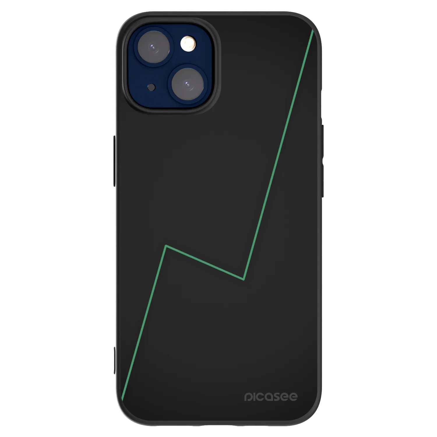 Picasee fekete szilikon tok az alábbi mobiltelefonokra Apple iPhone 14 - Consistency