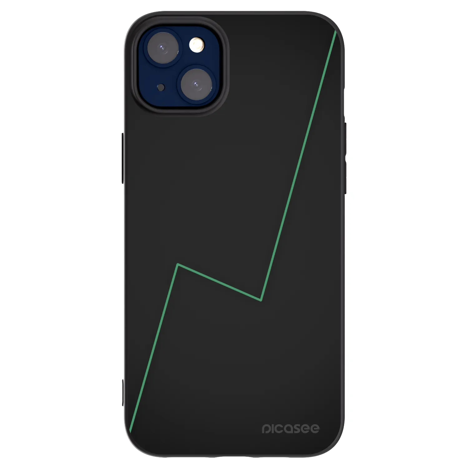 Picasee fekete szilikon tok az alábbi mobiltelefonokra Apple iPhone 14 Plus - Consistency