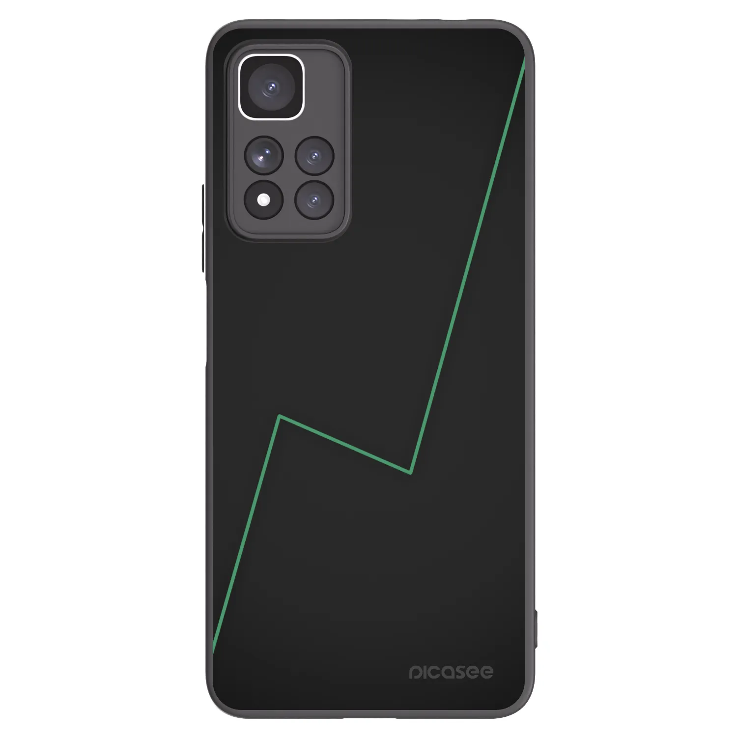 Picasee fekete szilikon tok az alábbi mobiltelefonokra Xiaomi Redmi Note 11 Pro+ 5G - Consistency