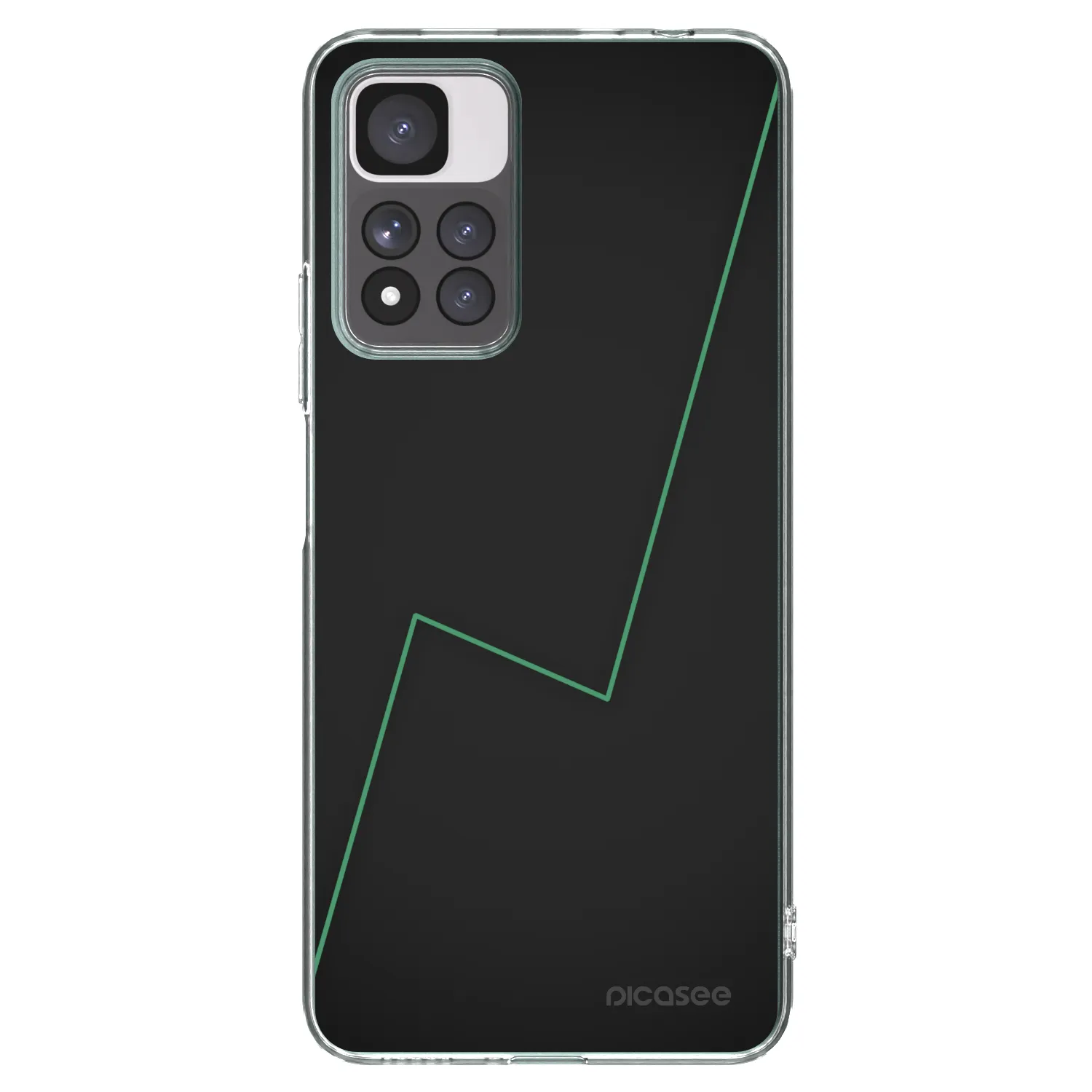 Picasee átlátszó szilikon tok az alábbi mobiltelefonokra Xiaomi Redmi Note 11 Pro+ 5G - Consistency