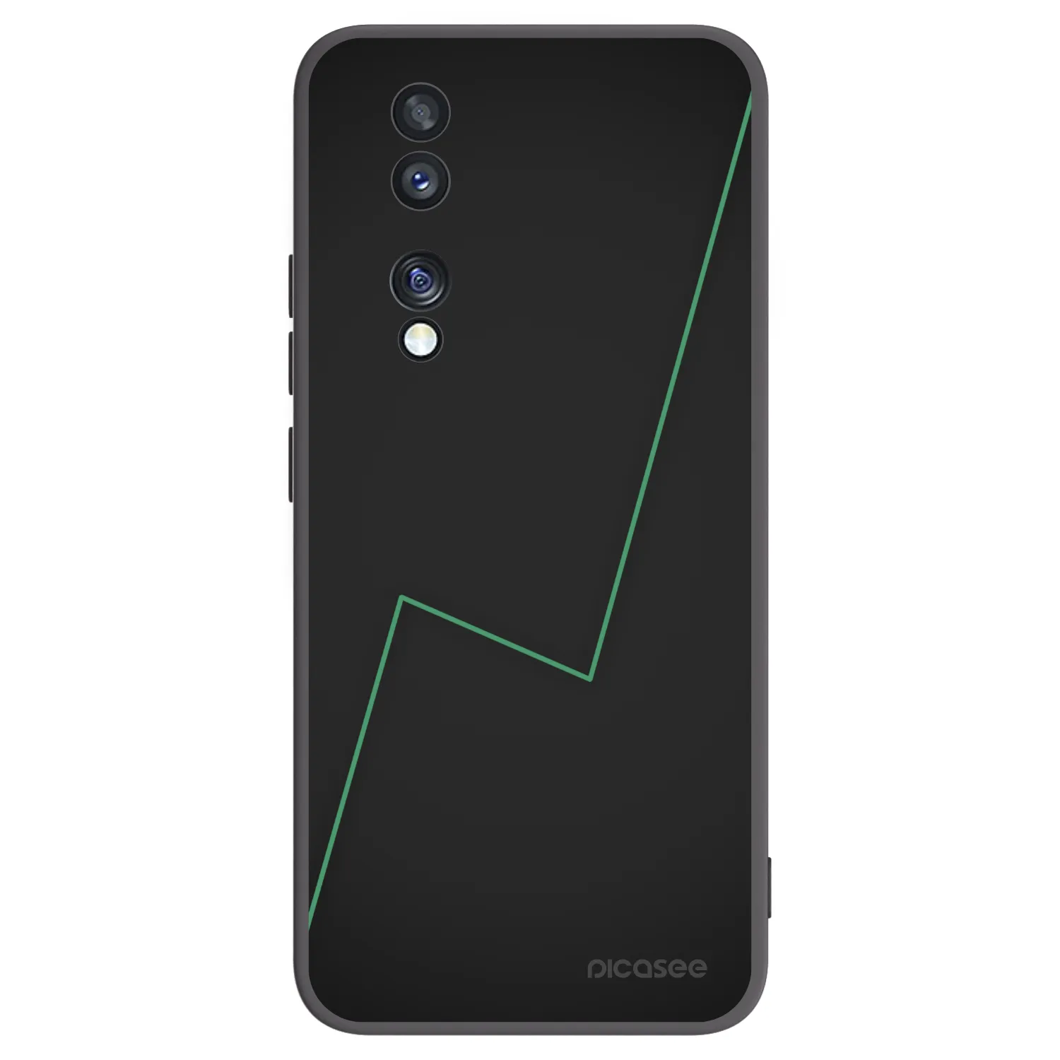 Picasee fekete szilikon tok az alábbi mobiltelefonokra Honor 70 - Consistency