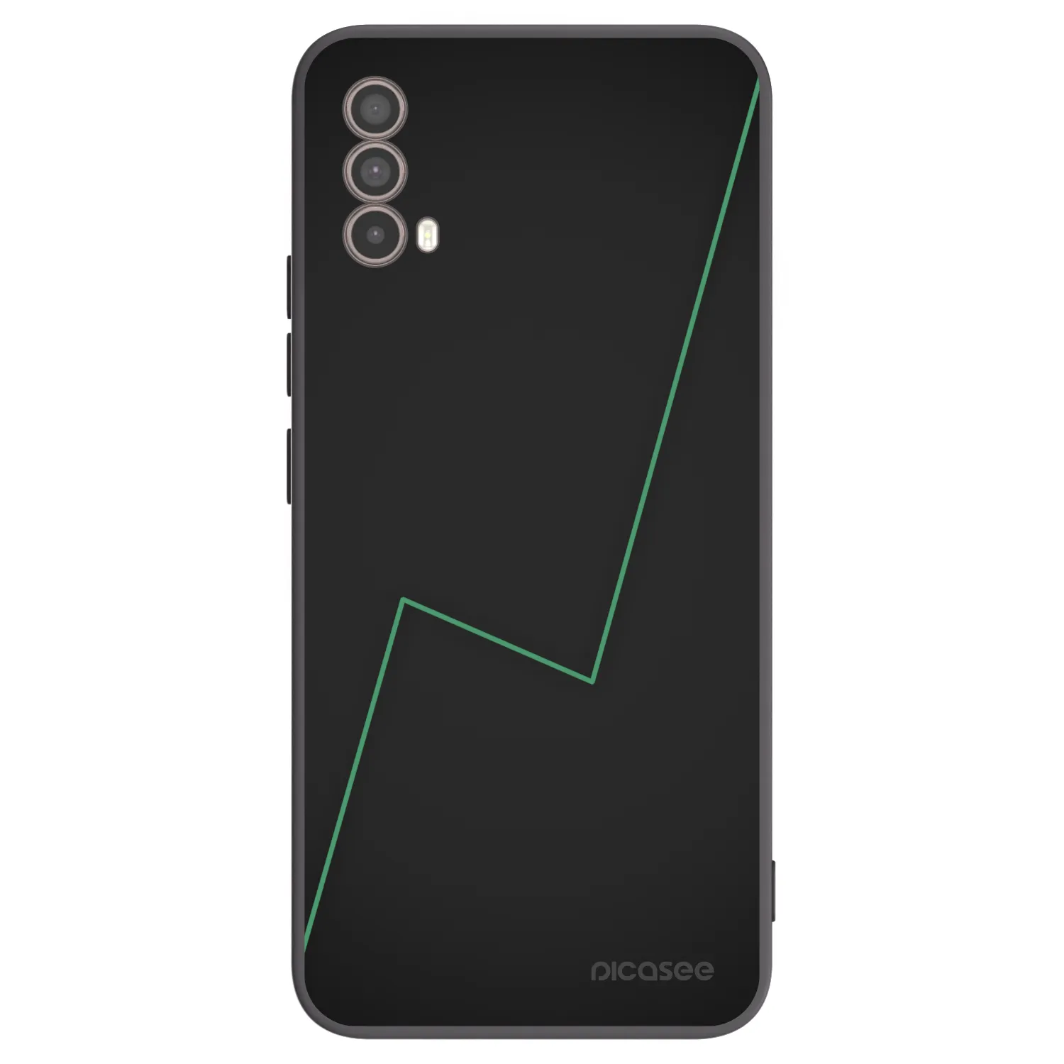 Picasee fekete szilikon tok az alábbi mobiltelefonokra Motorola Moto E40 - Consistency
