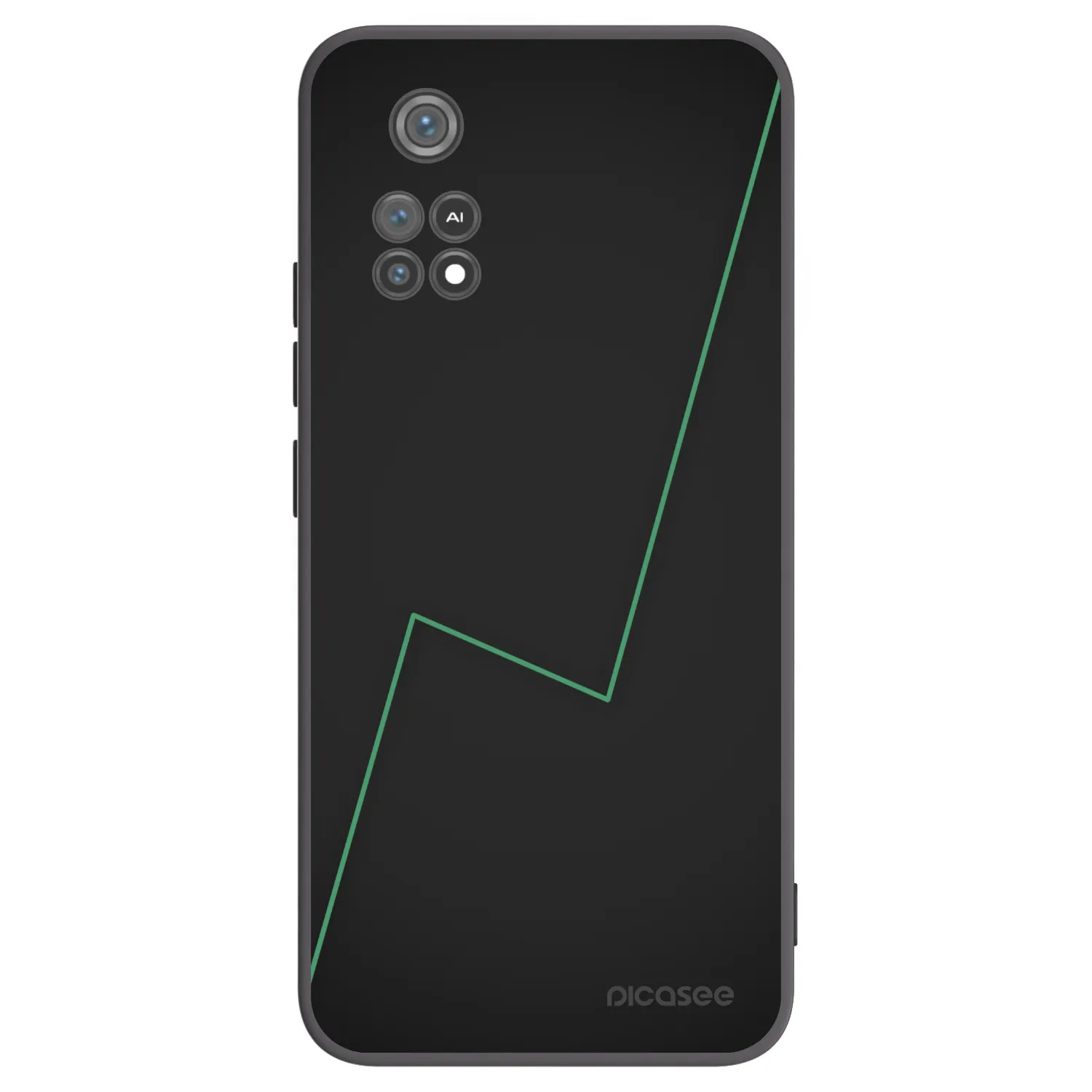 Picasee fekete szilikon tok az alábbi mobiltelefonokra Xiaomi Poco M4 Pro - Consistency