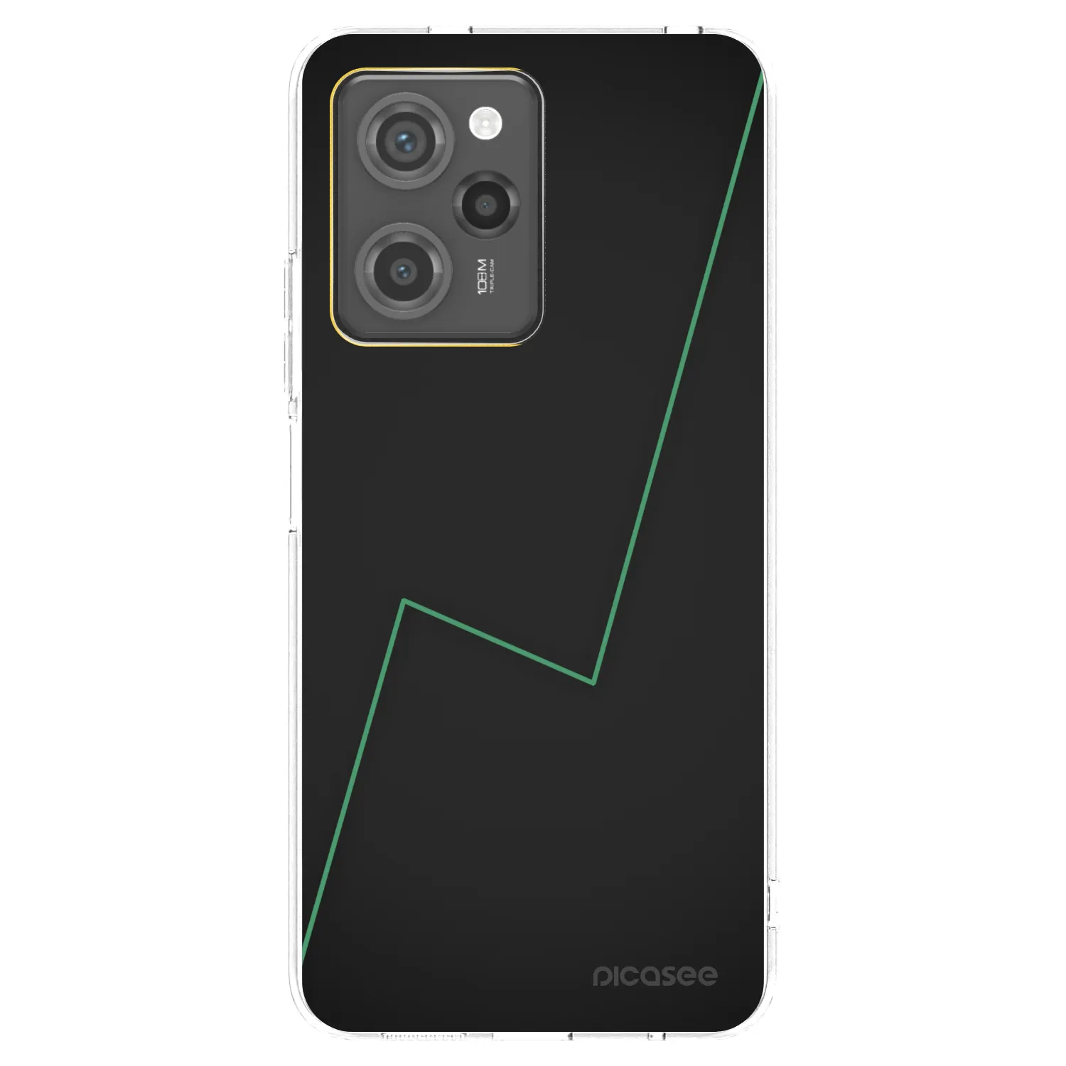Picasee fekete szilikon tok az alábbi mobiltelefonokra Xiaomi Poco X5 Pro - Consistency