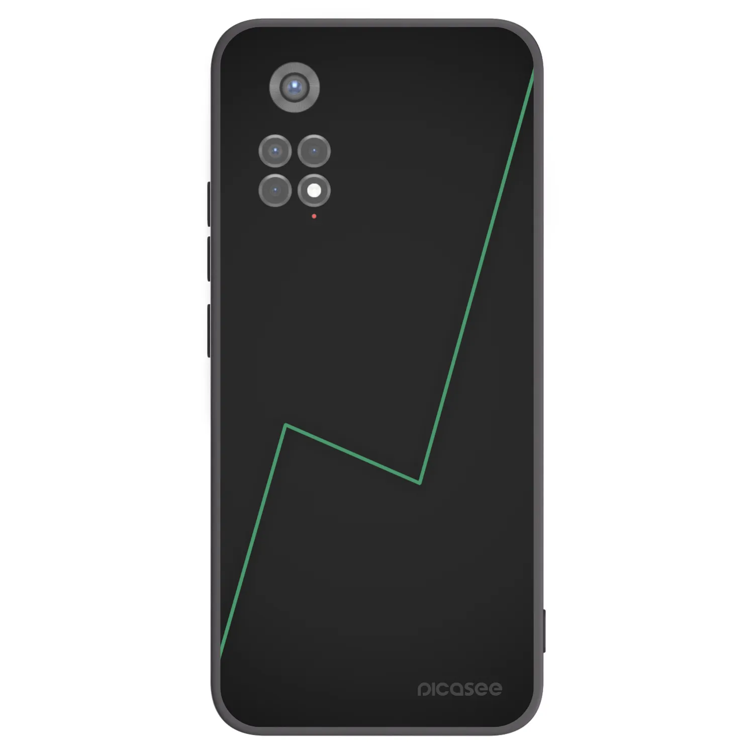 Picasee fekete szilikon tok az alábbi mobiltelefonokra Xiaomi Redmi Note 11S 5G - Consistency