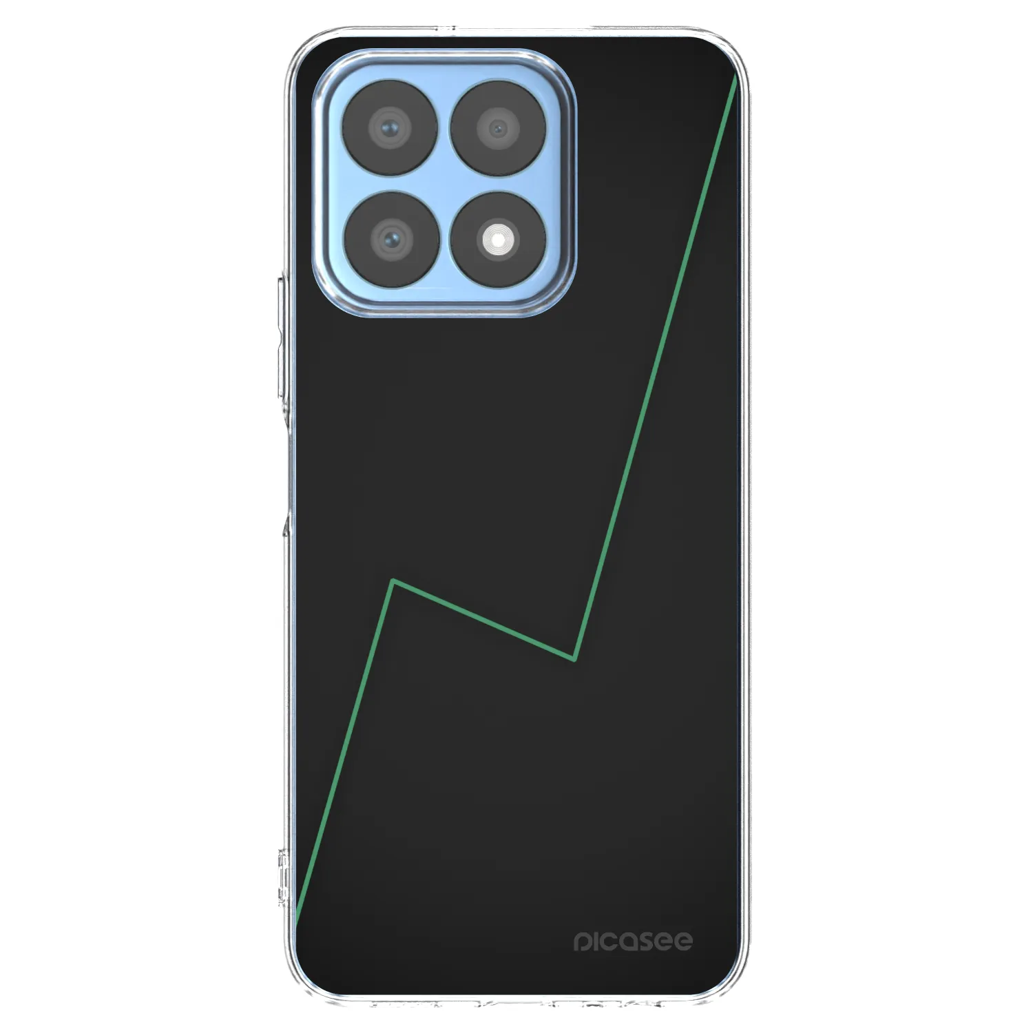 Picasee átlátszó szilikon tok az alábbi mobiltelefonokra Honor X8a - Consistency