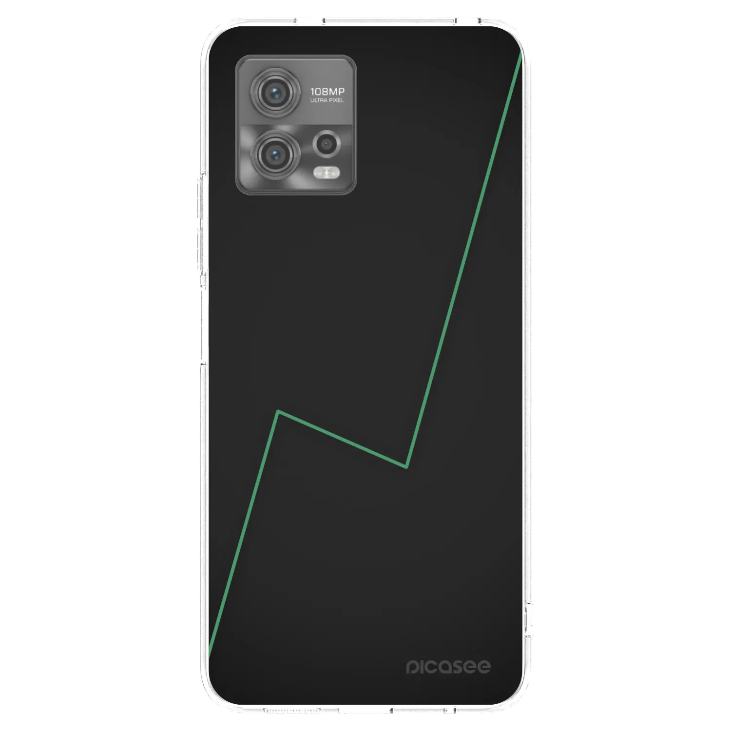 Picasee átlátszó szilikon tok az alábbi mobiltelefonokra Motorola Moto G72 - Consistency
