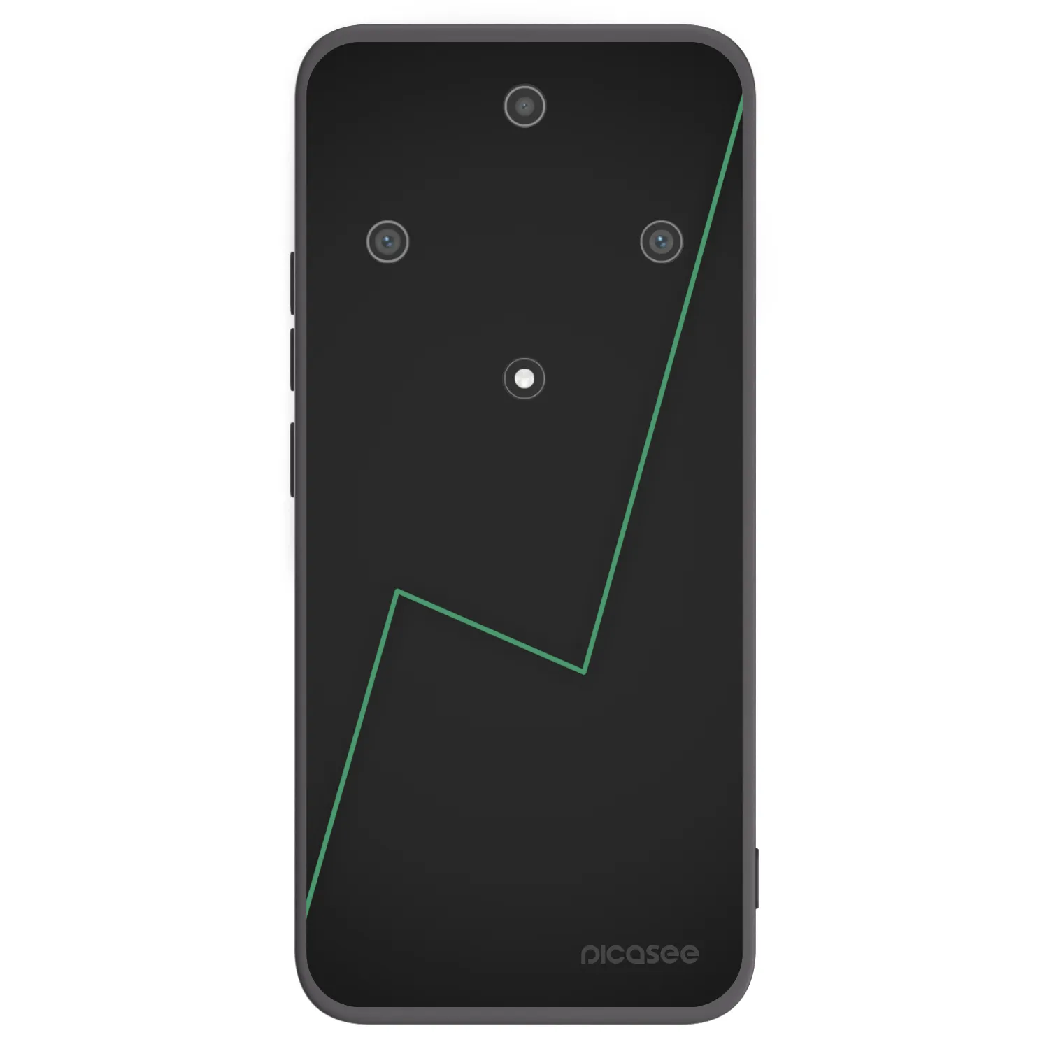 Picasee fekete szilikon tok az alábbi mobiltelefonokra Honor Magic5 Lite 5G - Consistency