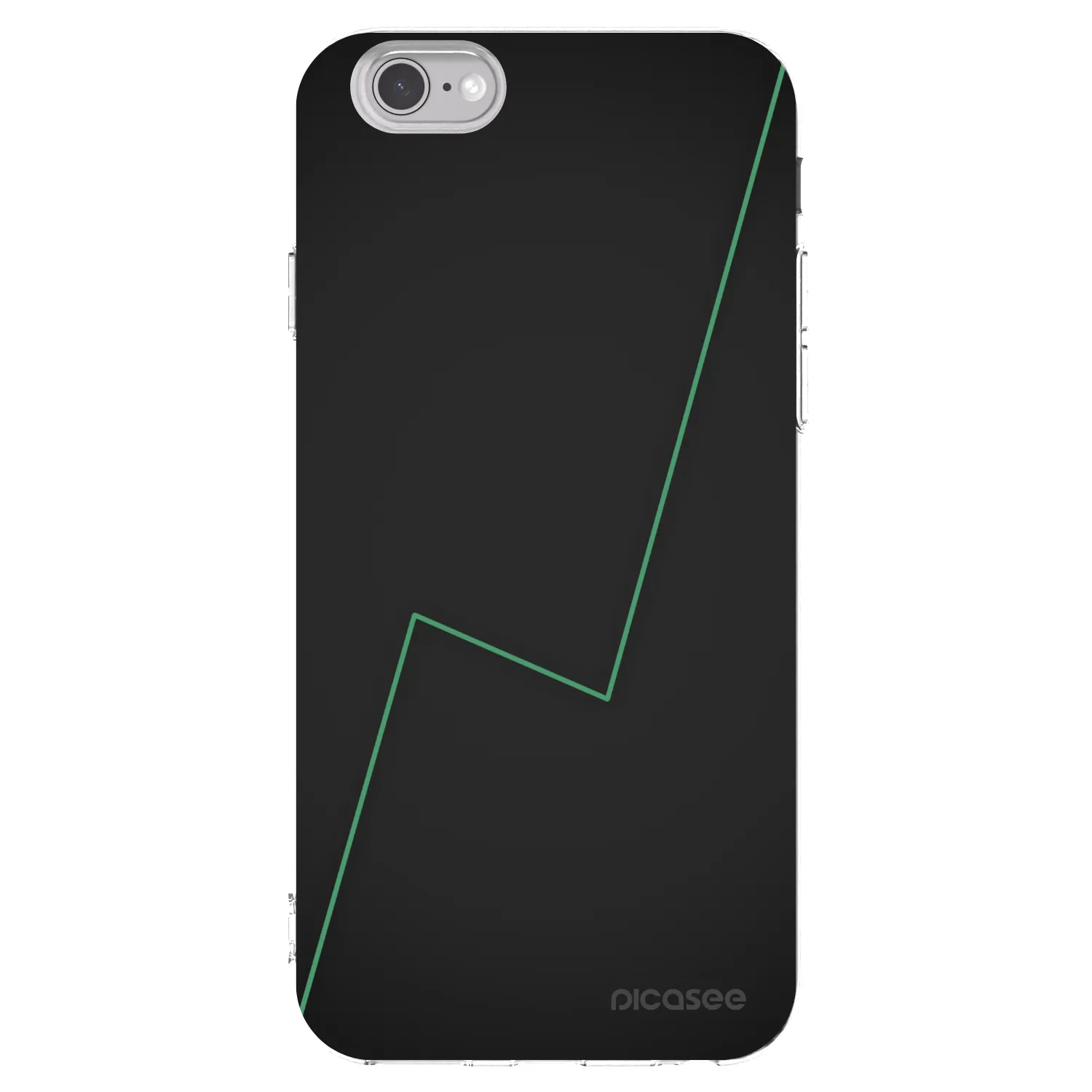 Picasee átlátszó szilikon tok az alábbi mobiltelefonokra Apple iPhone 6/6S - Consistency