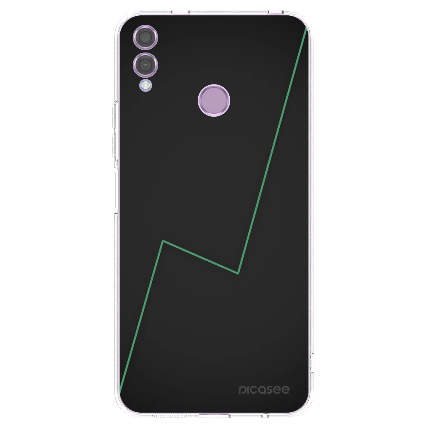 Picasee átlátszó szilikon tok az alábbi mobiltelefonokra Honor 8X - Consistency