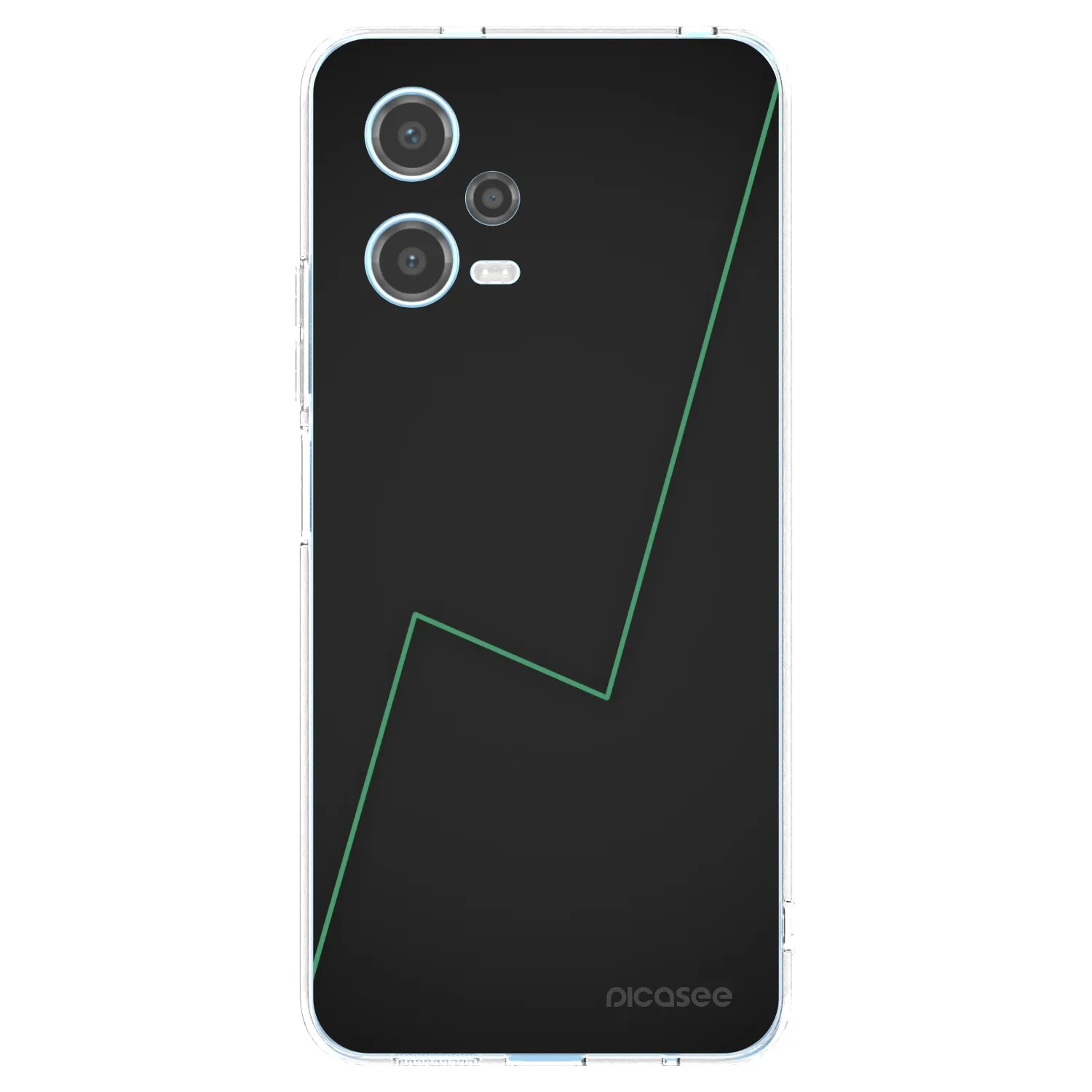 Picasee átlátszó szilikon tok az alábbi mobiltelefonokra Xiaomi Redmi Note 12 5G - Consistency