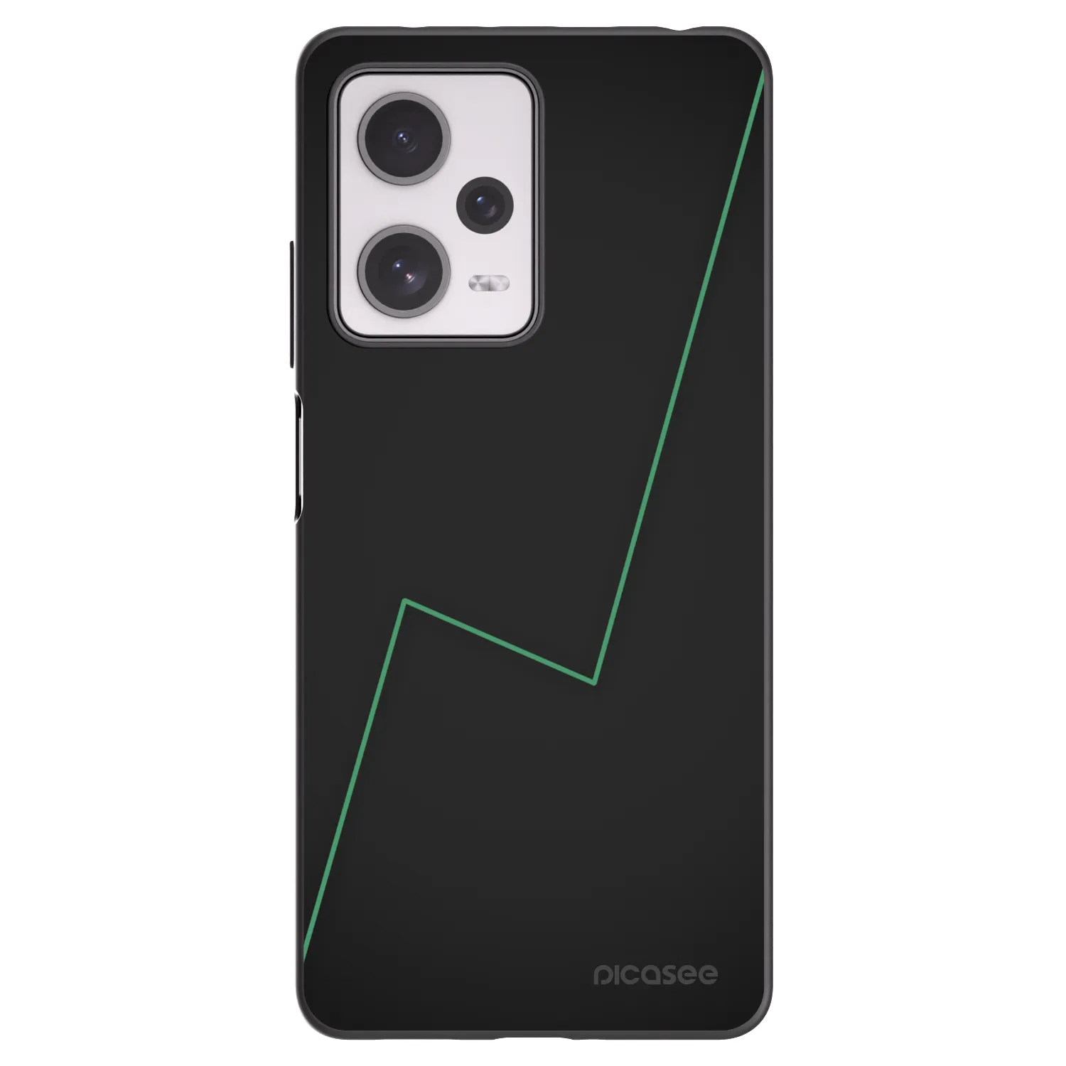 Picasee fekete szilikon tok az alábbi mobiltelefonokra Xiaomi Redmi Note 12 Pro+ 5G - Consistency