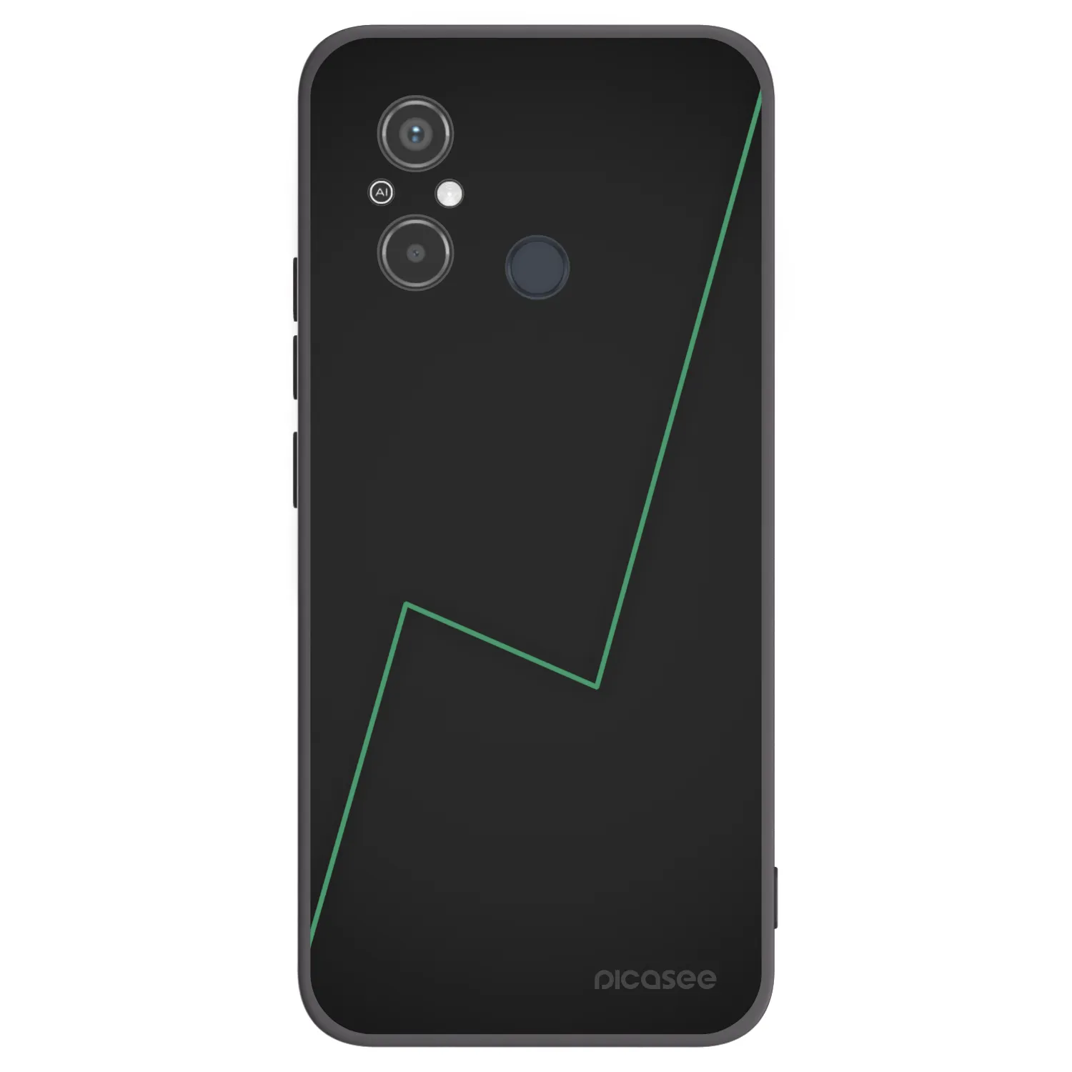 Picasee fekete szilikon tok az alábbi mobiltelefonokra Xiaomi Redmi 12C - Consistency