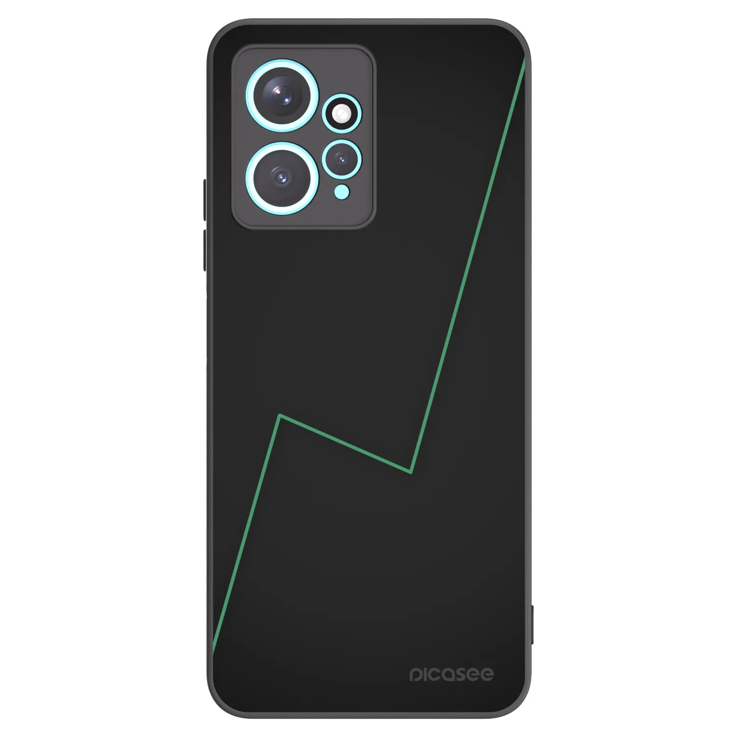 Picasee fekete szilikon tok az alábbi mobiltelefonokra Xiaomi Redmi Note 12 4G - Consistency