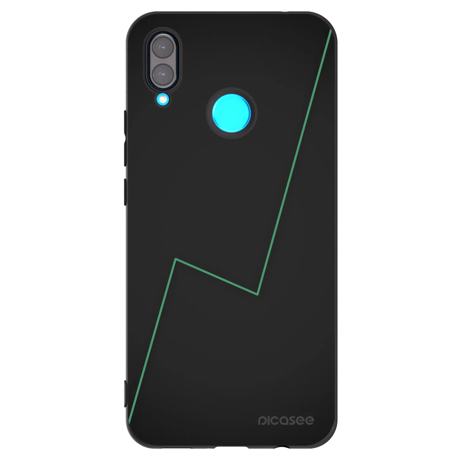 Picasee fekete szilikon tok az alábbi mobiltelefonokra Huawei Nova 3 - Consistency