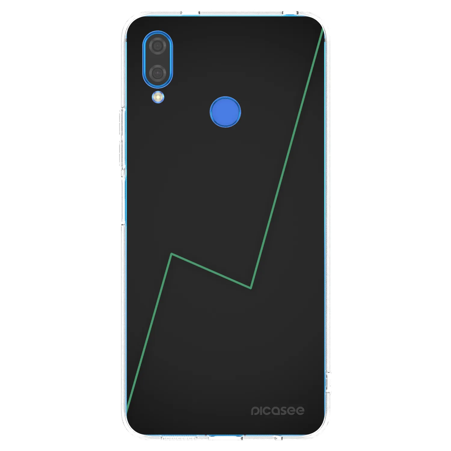 Picasee átlátszó szilikon tok az alábbi mobiltelefonokra Huawei Nova 3i - Consistency