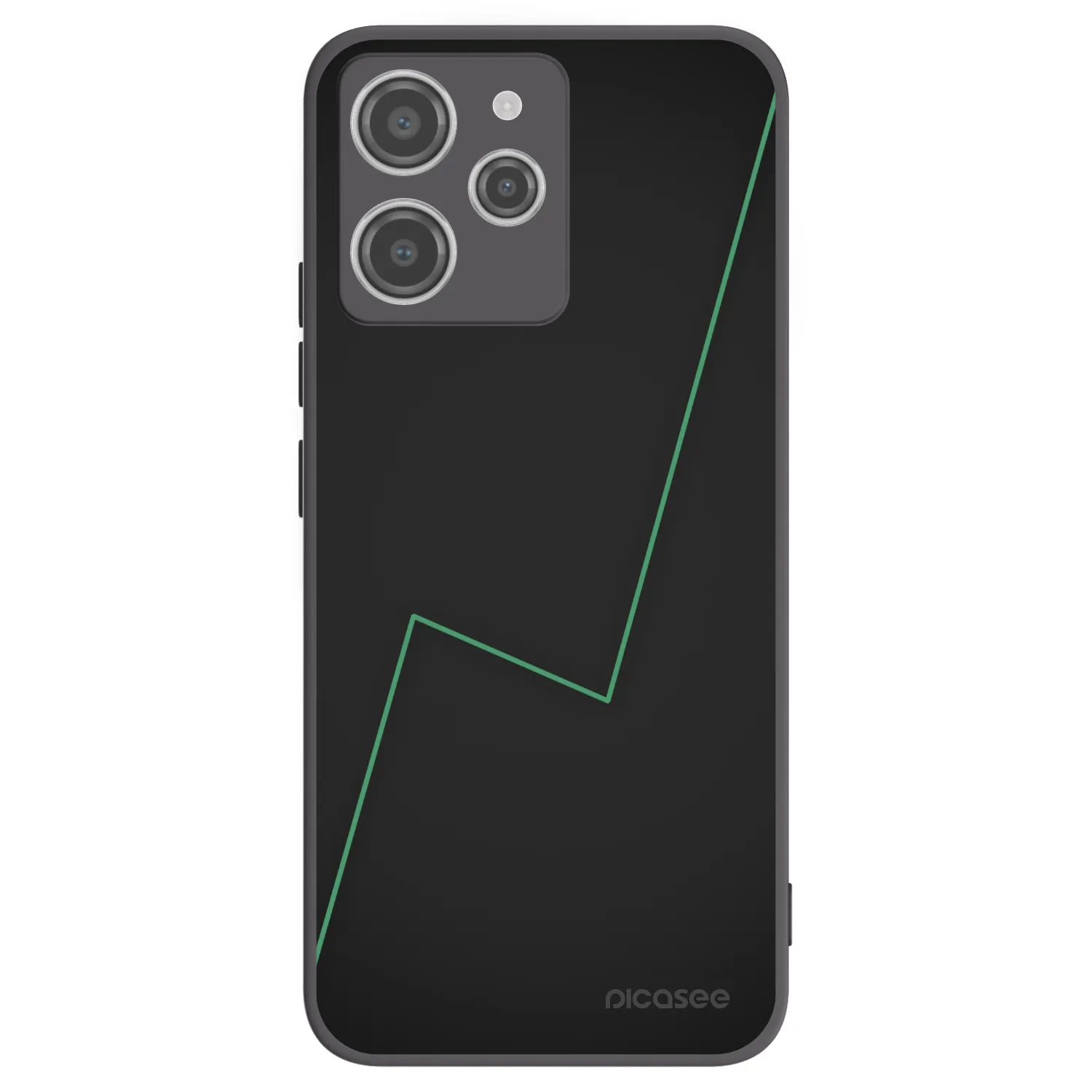 Picasee fekete szilikon tok az alábbi mobiltelefonokra Xiaomi Redmi 12 4G - Consistency
