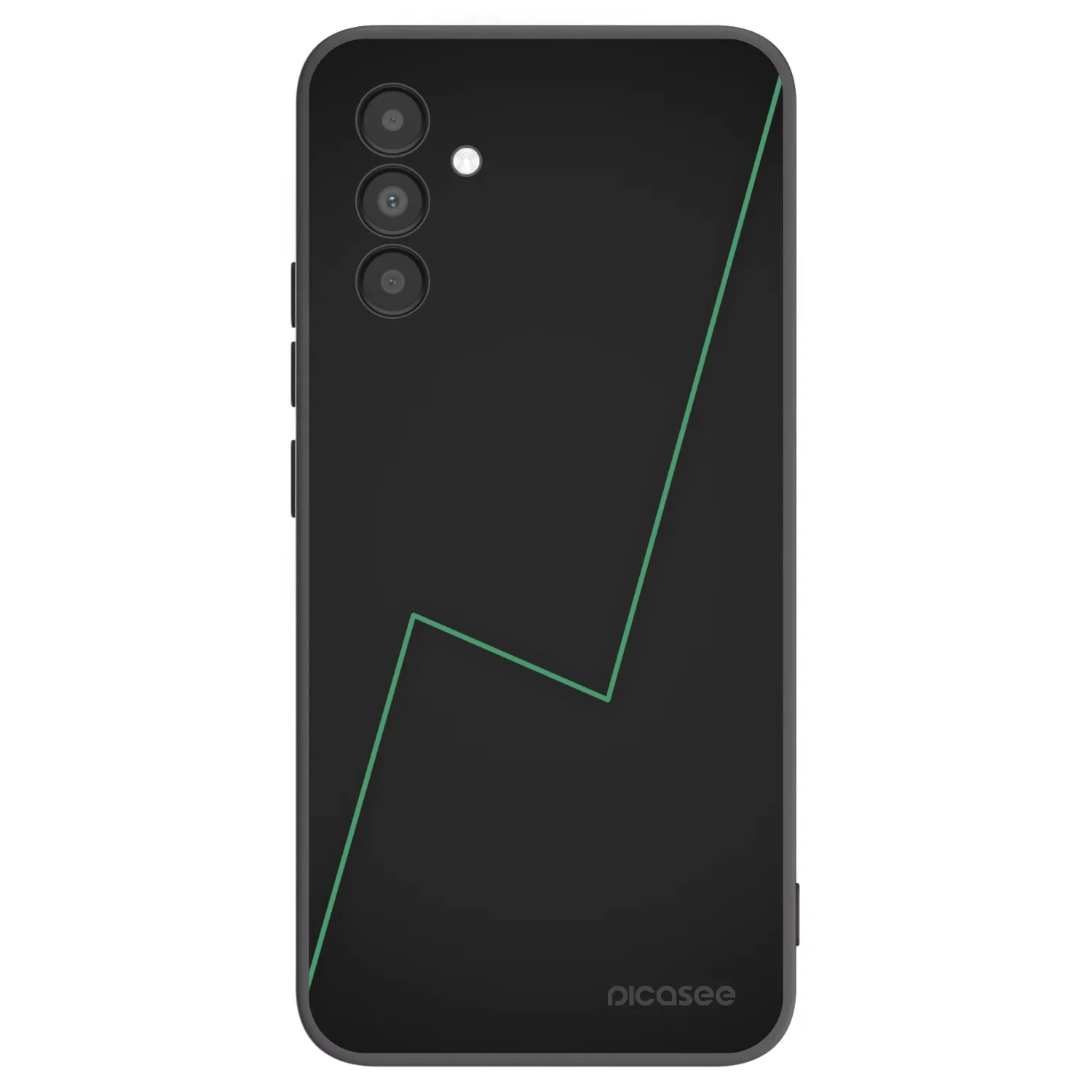 Picasee fekete szilikon tok az alábbi mobiltelefonokra Samsung Galaxy A04s A047F - Consistency