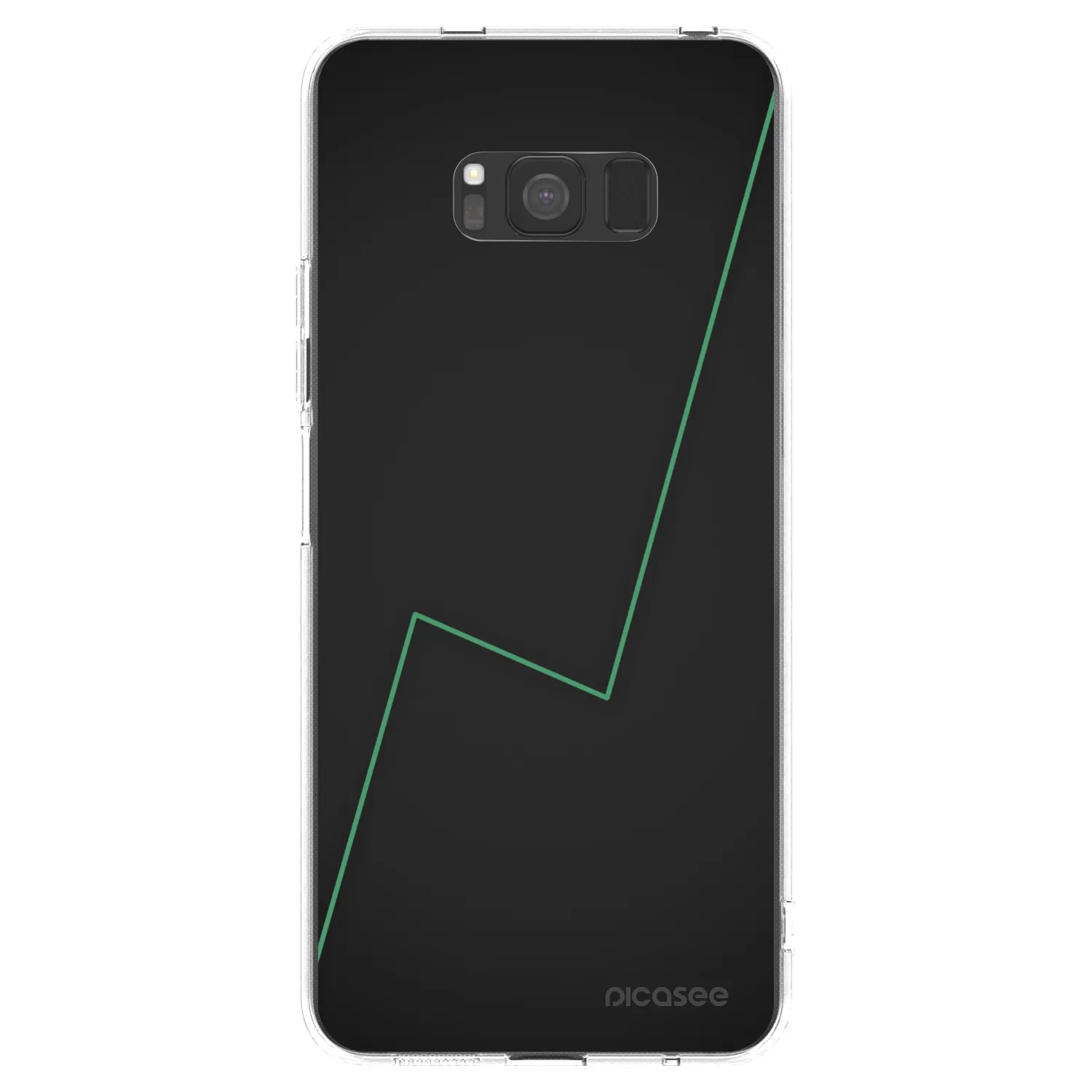 Picasee átlátszó szilikon tok az alábbi mobiltelefonokra Samsung Galaxy S8 G950F - Consistency
