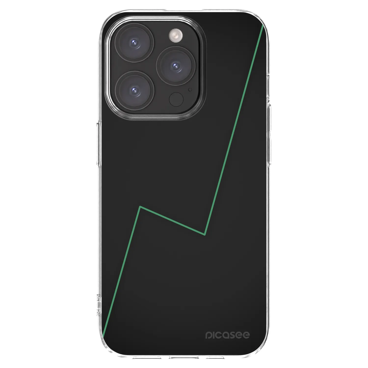 Picasee átlátszó szilikon tok az alábbi mobiltelefonokra Apple iPhone 15 Pro - Consistency