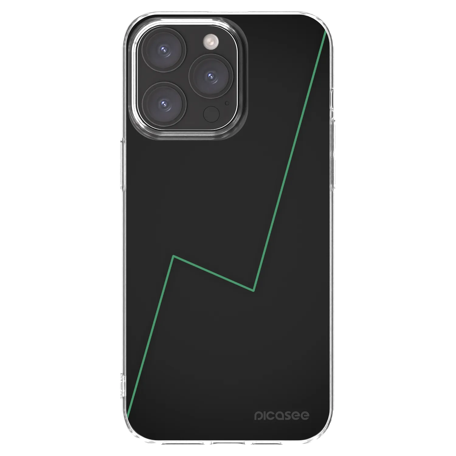 Picasee átlátszó szilikon tok az alábbi mobiltelefonokra Apple iPhone 15 Pro Max - Consistency