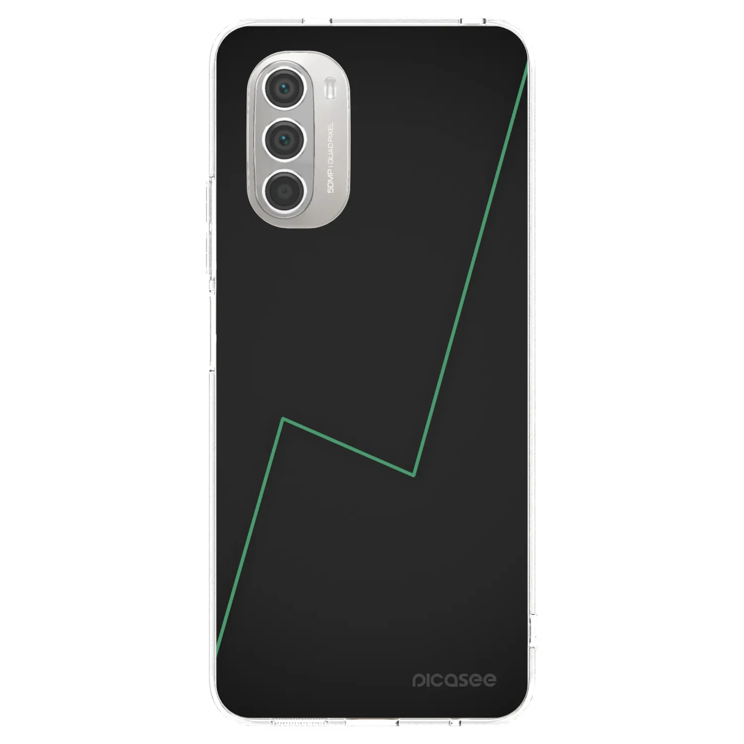 Picasee átlátszó szilikon tok az alábbi mobiltelefonokra Motorola Moto G51 - Consistency