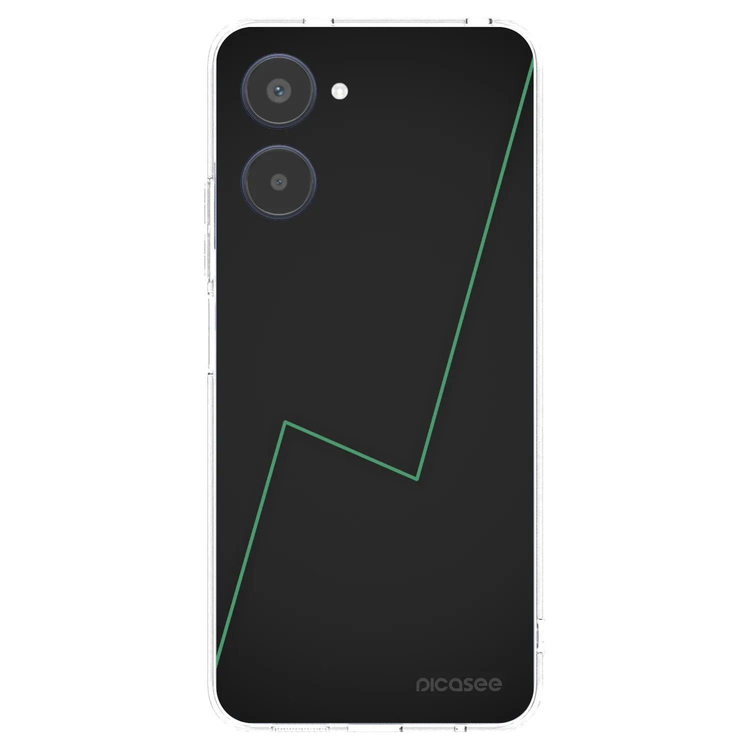 Picasee átlátszó szilikon tok az alábbi mobiltelefonokra Realme 10 4G - Consistency