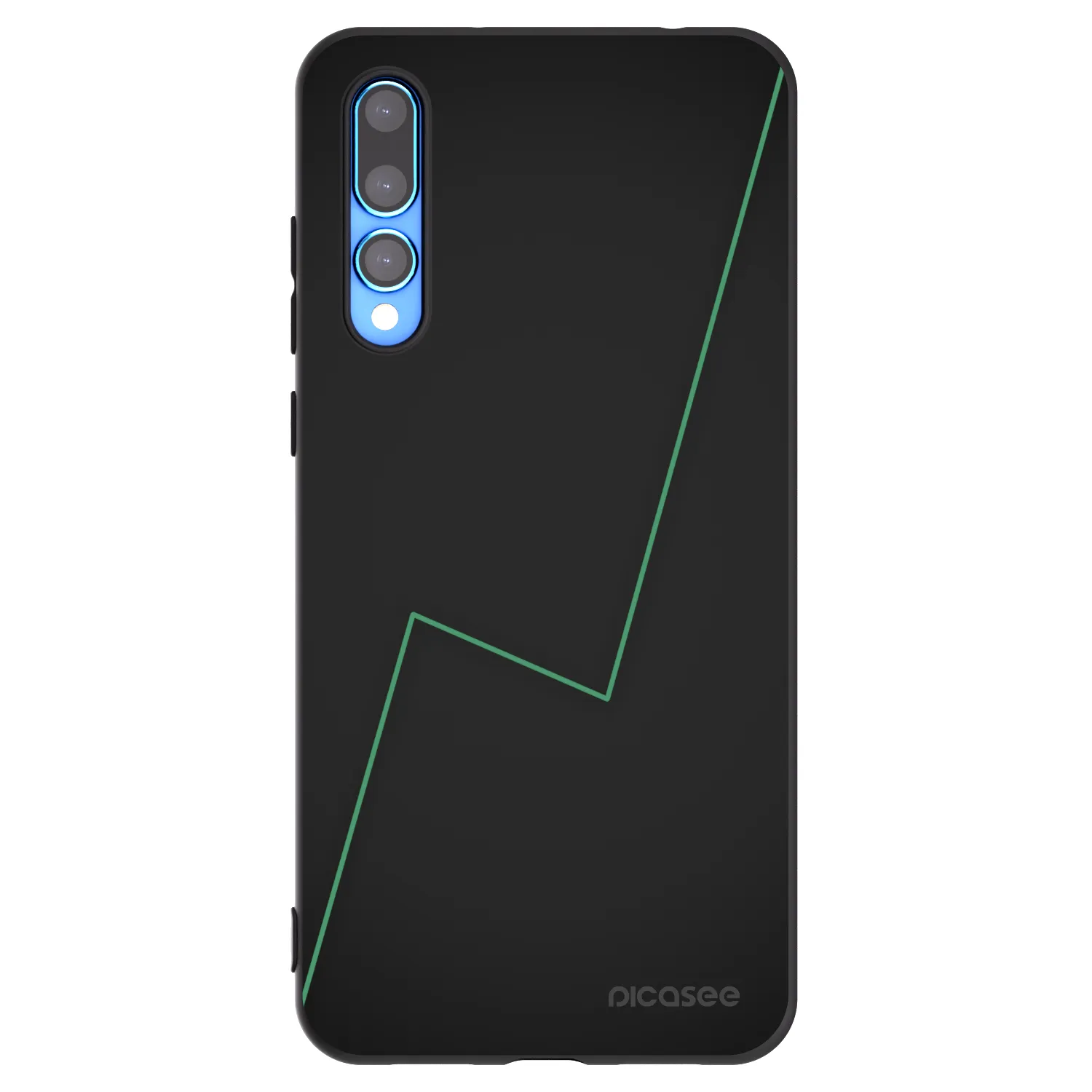 Picasee fekete szilikon tok az alábbi mobiltelefonokra Huawei P20 Pro - Consistency