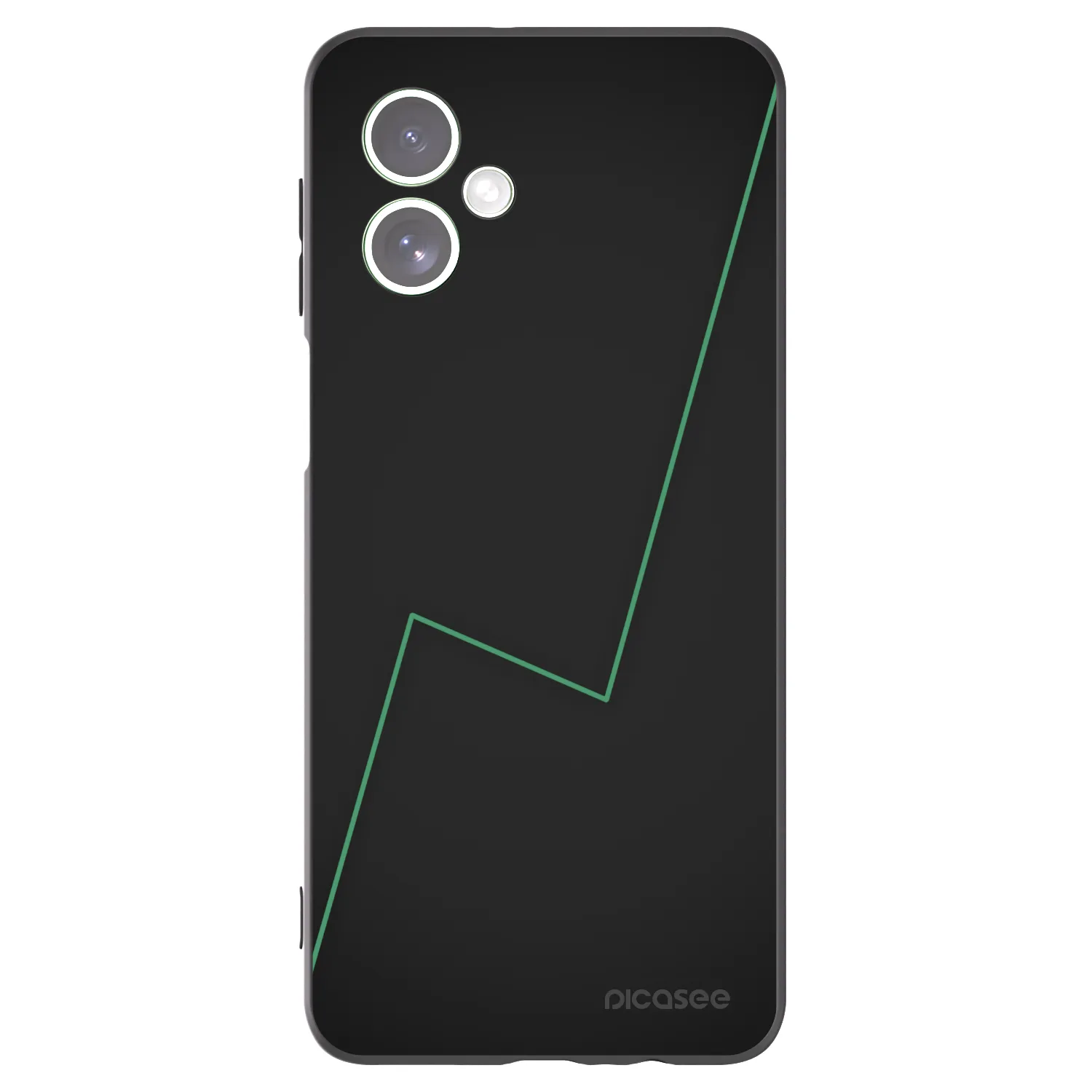 Picasee fekete szilikon tok az alábbi mobiltelefonokra Motorola Moto G54 5G - Consistency