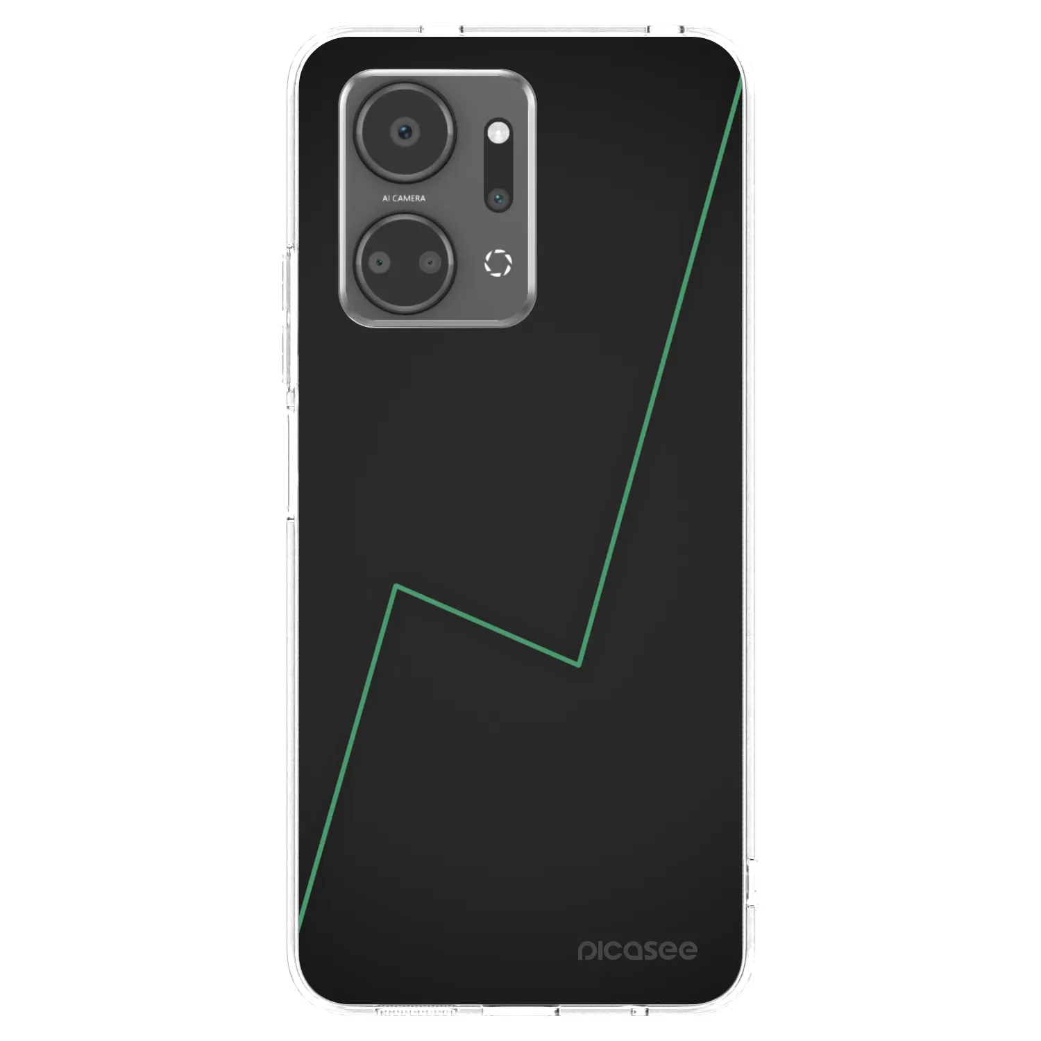 Picasee átlátszó szilikon tok az alábbi mobiltelefonokra Honor X7a - Consistency