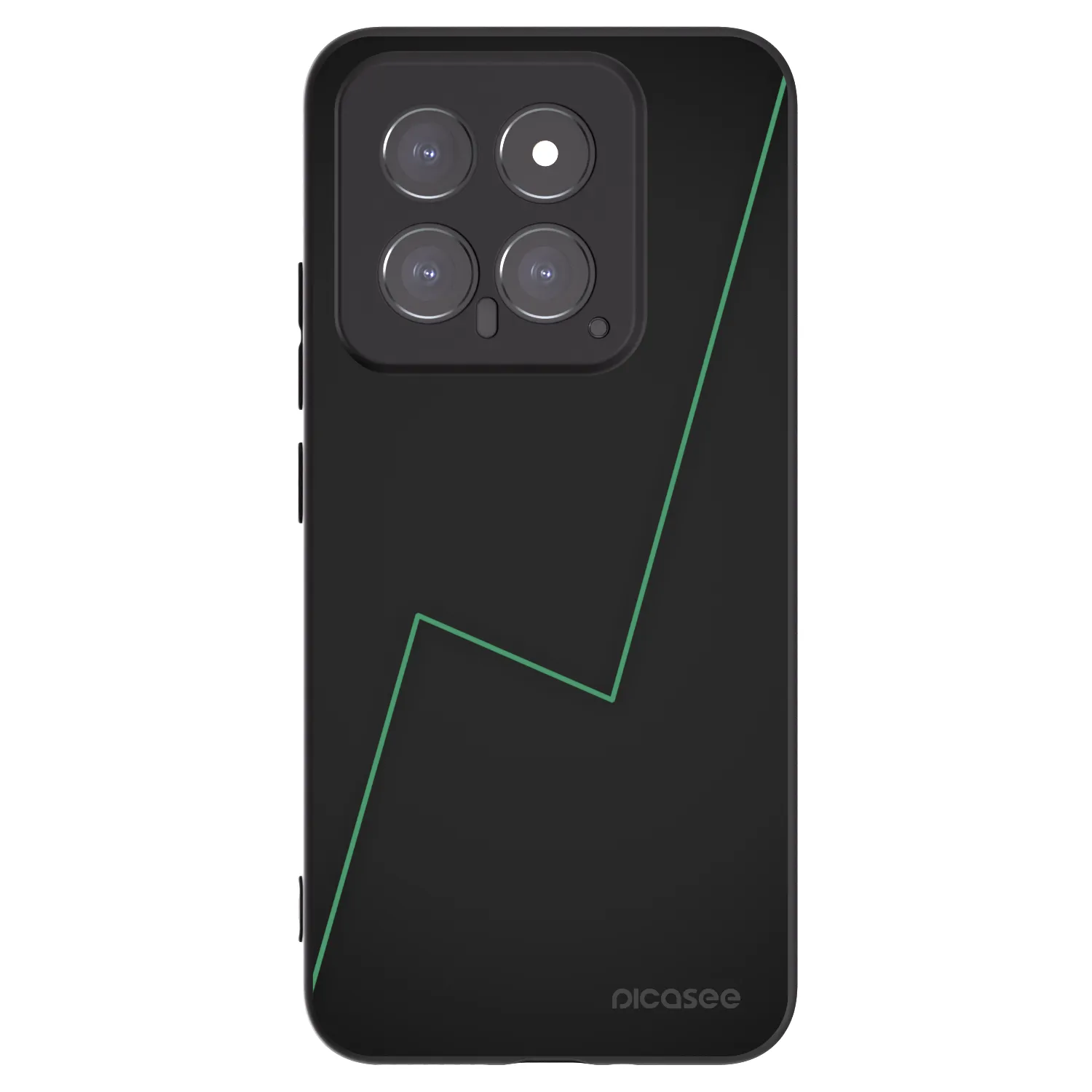 Picasee fekete szilikon tok az alábbi mobiltelefonokra Xiaomi 14 - Consistency