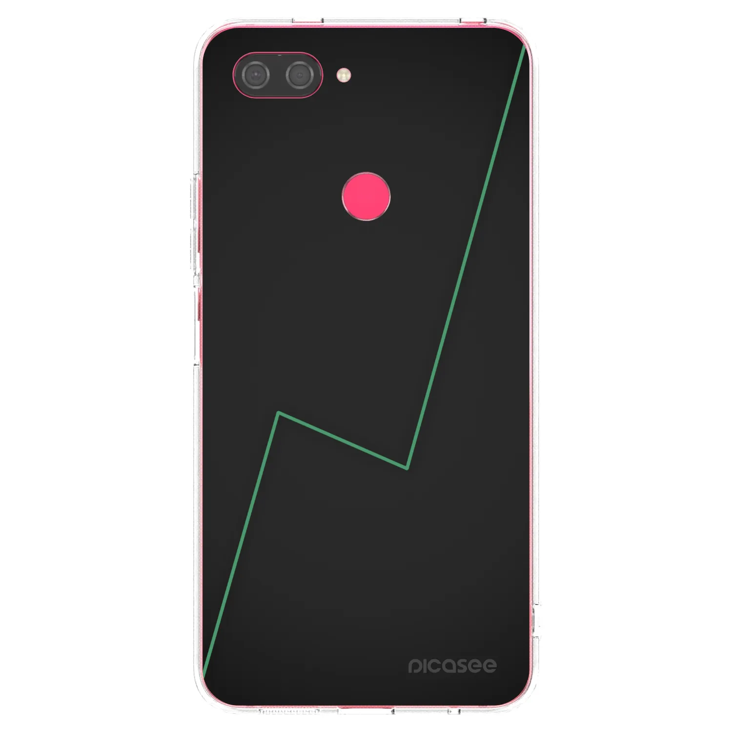 Picasee átlátszó szilikon tok az alábbi mobiltelefonokra Xiaomi Mi 8 Lite - Consistency