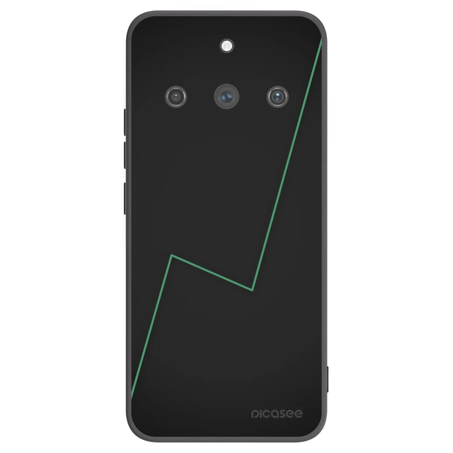 Picasee fekete szilikon tok az alábbi mobiltelefonokra Realme 11 Pro+ - Consistency