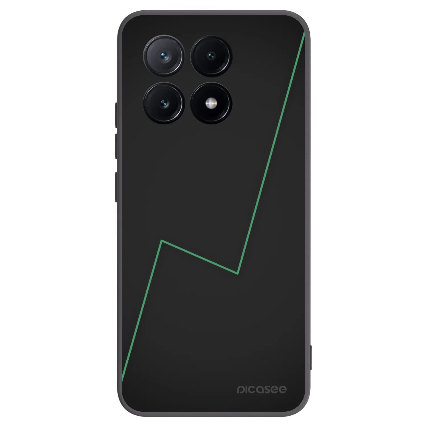 Picasee fekete szilikon tok az alábbi mobiltelefonokra Xiaomi Poco X6 Pro - Consistency