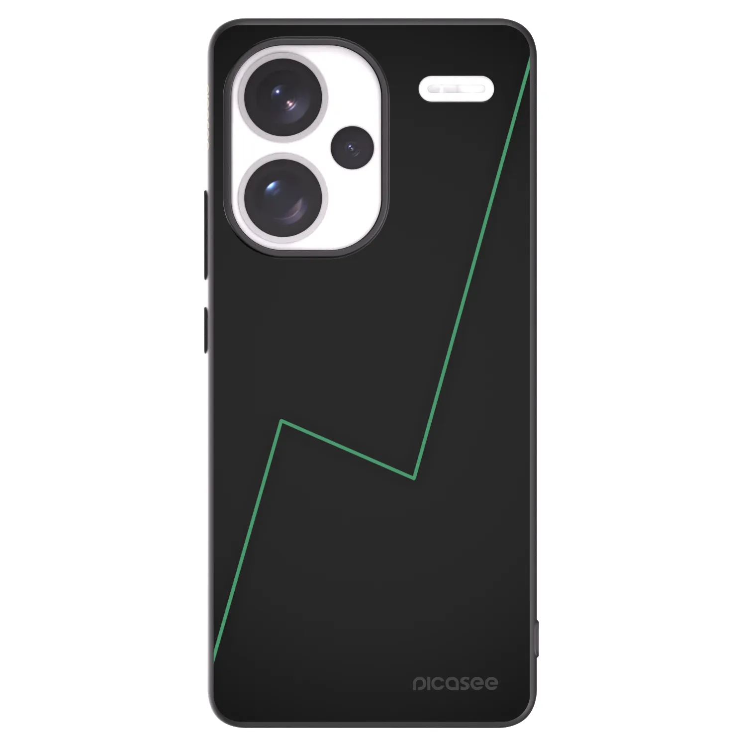 Picasee fekete szilikon tok az alábbi mobiltelefonokra Xiaomi Redmi Note 13 Pro+ 5G - Consistency