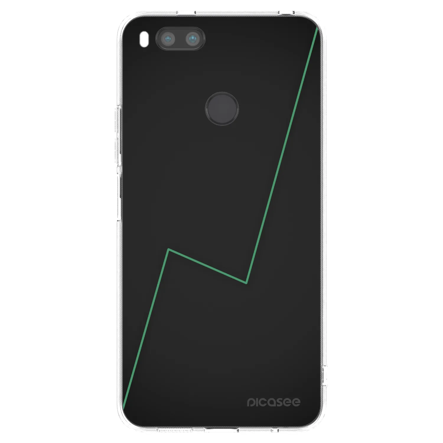Picasee átlátszó szilikon tok az alábbi mobiltelefonokra Xiaomi Mi A1 Global - Consistency