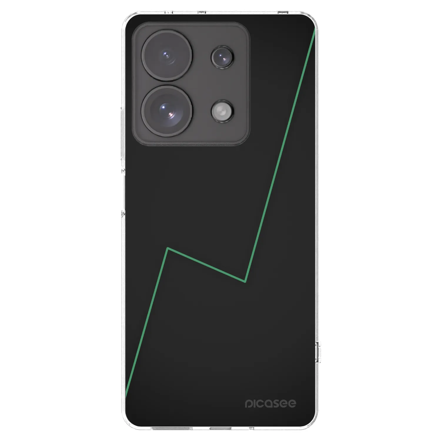 Picasee átlátszó szilikon tok az alábbi mobiltelefonokra Xiaomi Redmi Note 13 Pro 4G - Consistency