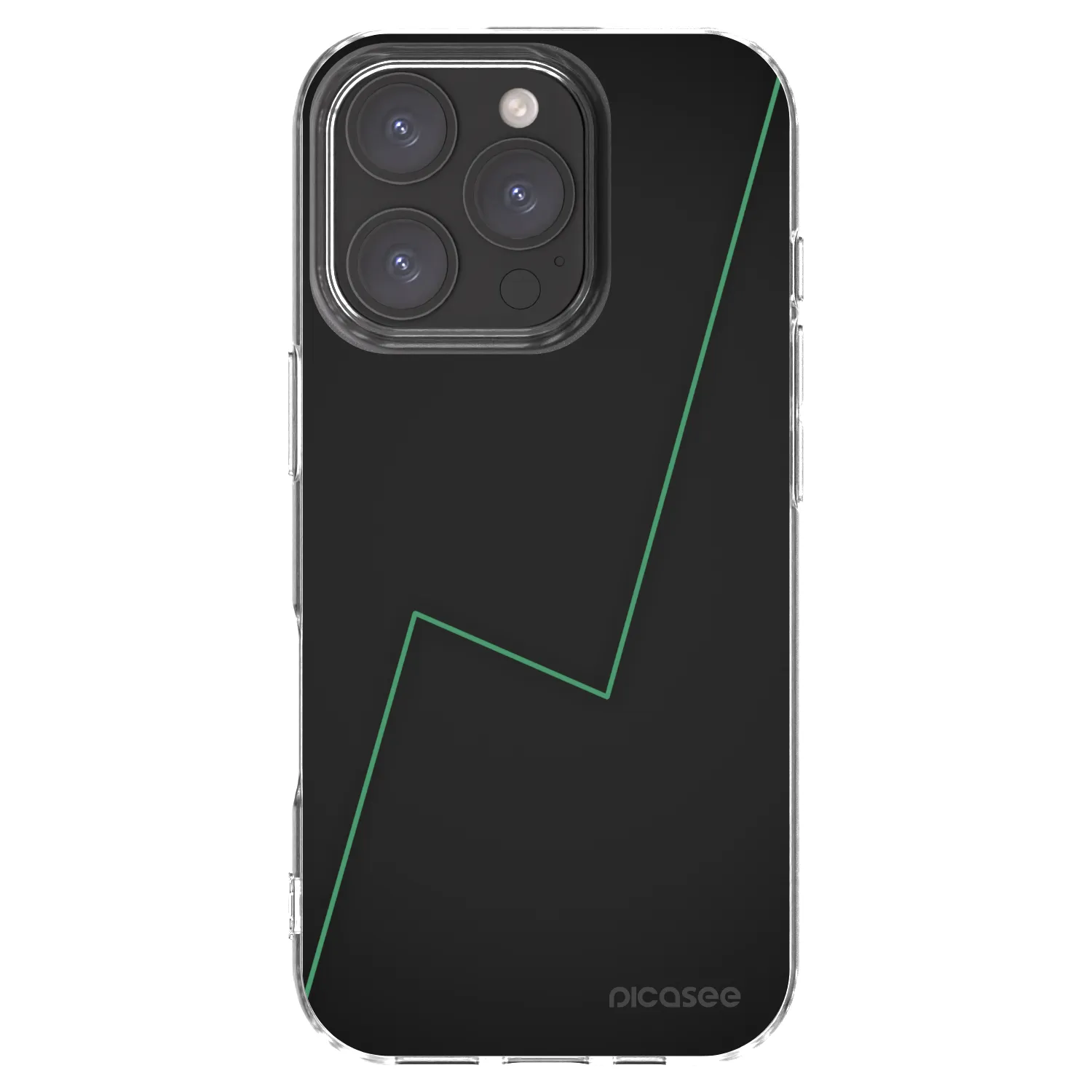 Picasee átlátszó szilikon tok az alábbi mobiltelefonokra Apple iPhone 16 Pro - Consistency