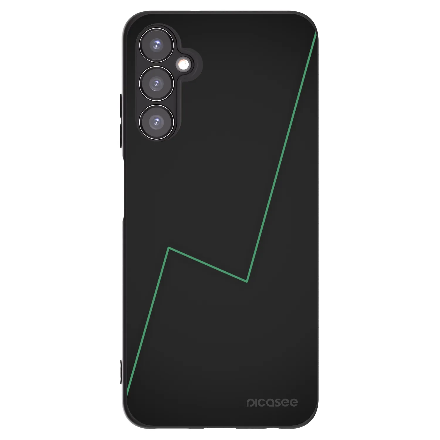 Picasee fekete szilikon tok az alábbi mobiltelefonokra Samsung Galaxy A05s A057G - Consistency