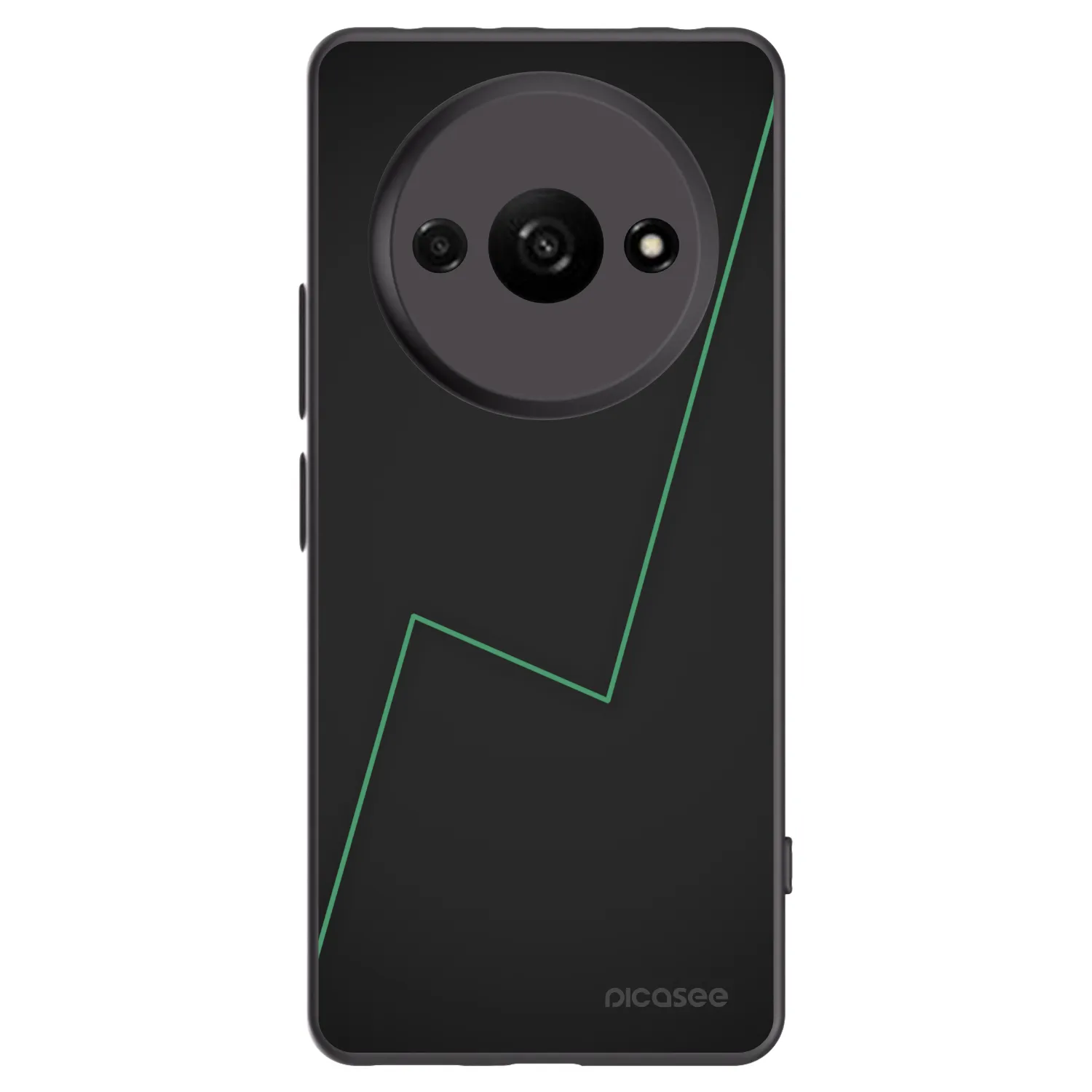 Picasee fekete szilikon tok az alábbi mobiltelefonokra Xiaomi Redmi A3 - Consistency