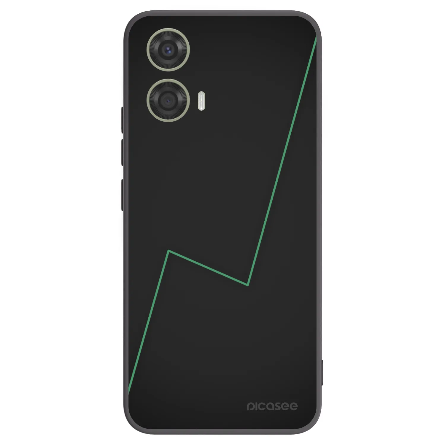 Picasee fekete szilikon tok az alábbi mobiltelefonokra Motorola Moto G24 - Consistency