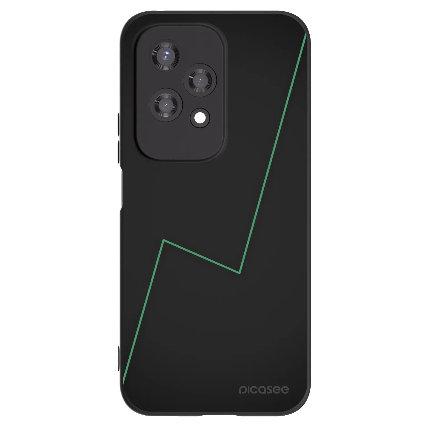 Picasee fekete szilikon tok az alábbi mobiltelefonokra Honor 200 Lite - Consistency