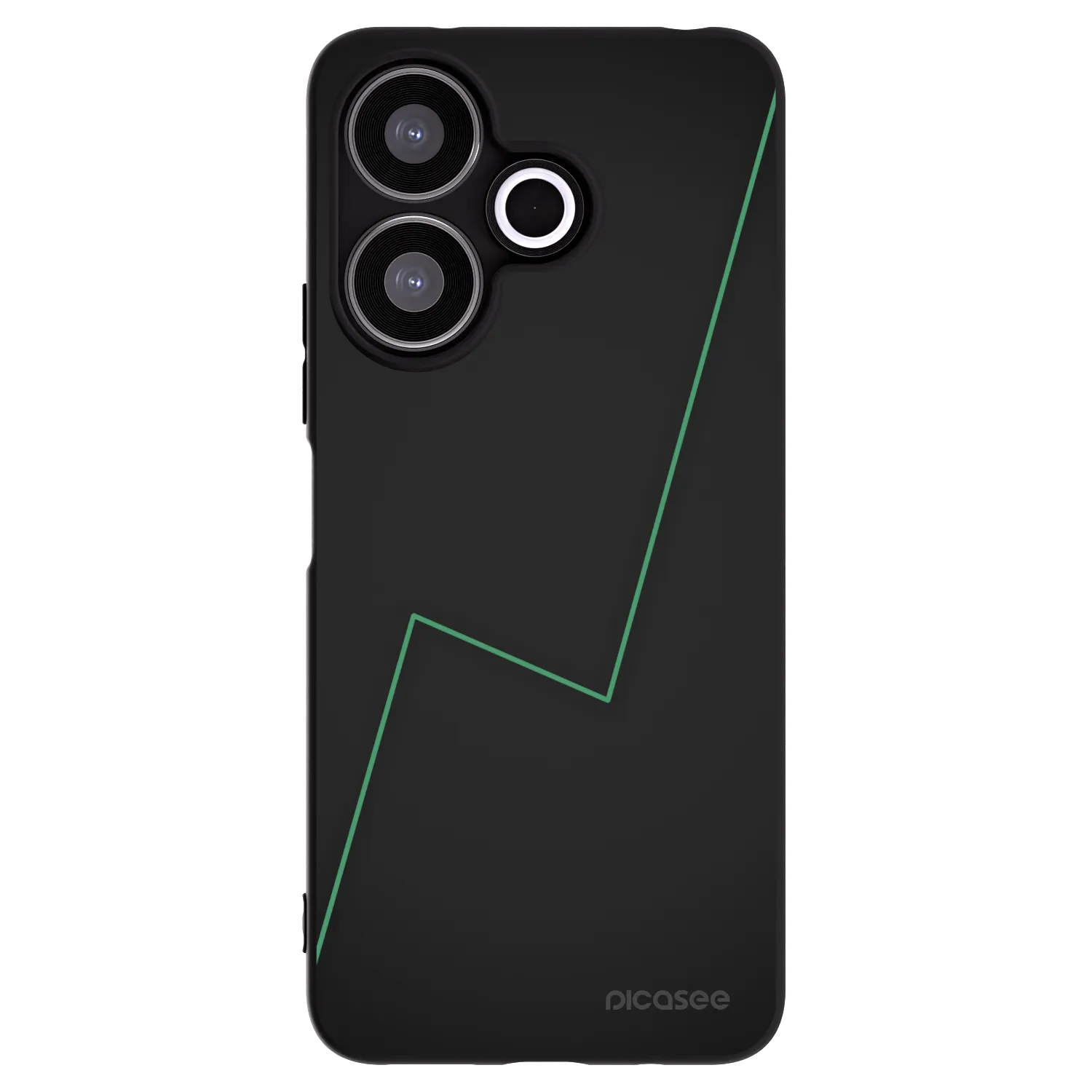 Picasee fekete szilikon tok az alábbi mobiltelefonokra Xiaomi Redmi 13 4G - Consistency