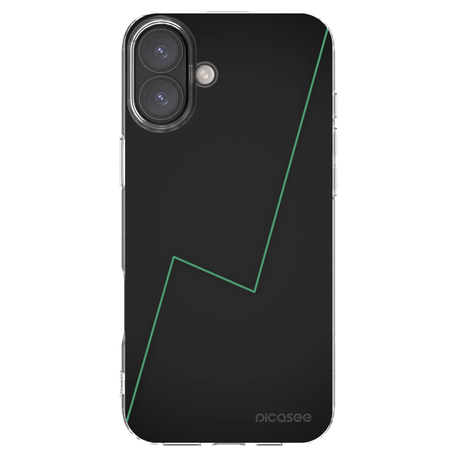 Picasee átlátszó szilikon tok az alábbi mobiltelefonokra Apple iPhone 16 Plus - Consistency
