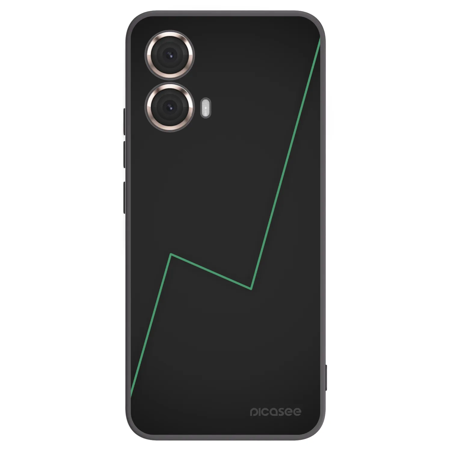 Picasee fekete szilikon tok az alábbi mobiltelefonokra Motorola Moto G85 - Consistency